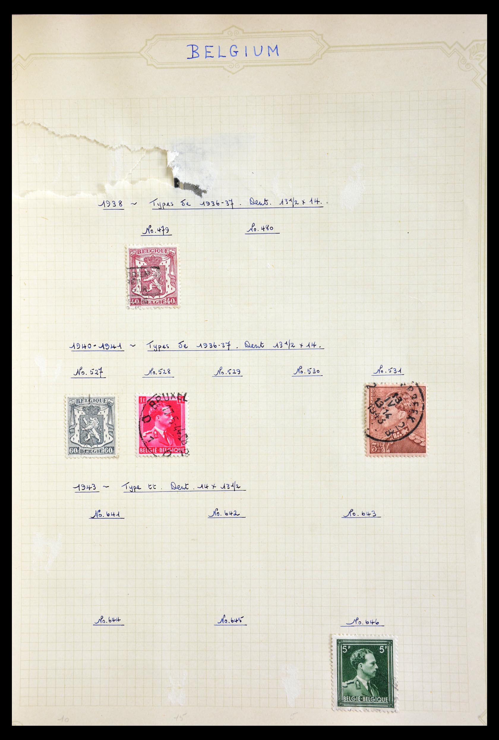 28978 048 - 28978 Belgium ca. 1915-1960.