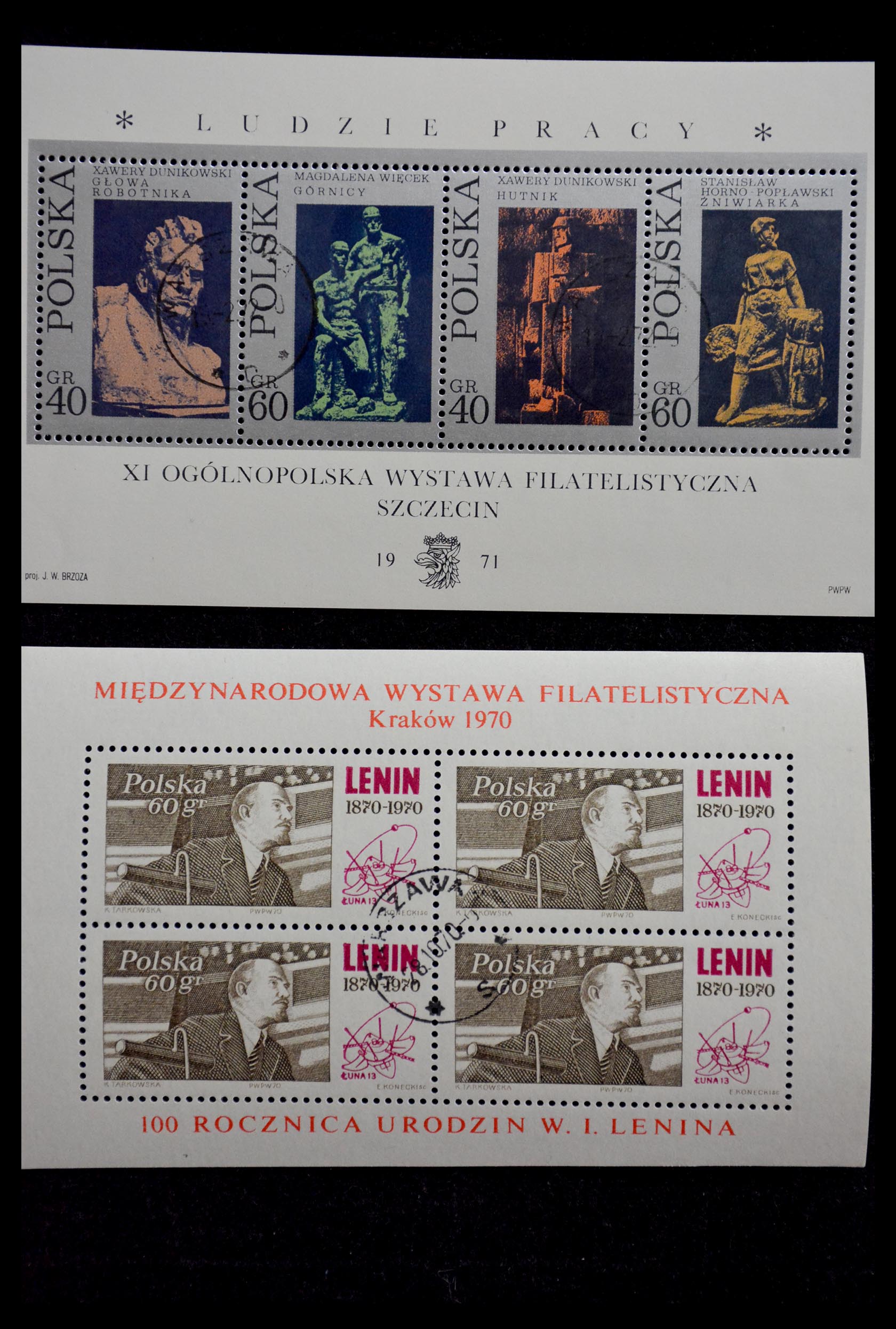 28986 027 - 28986 Souvenir sheets Western Europe.