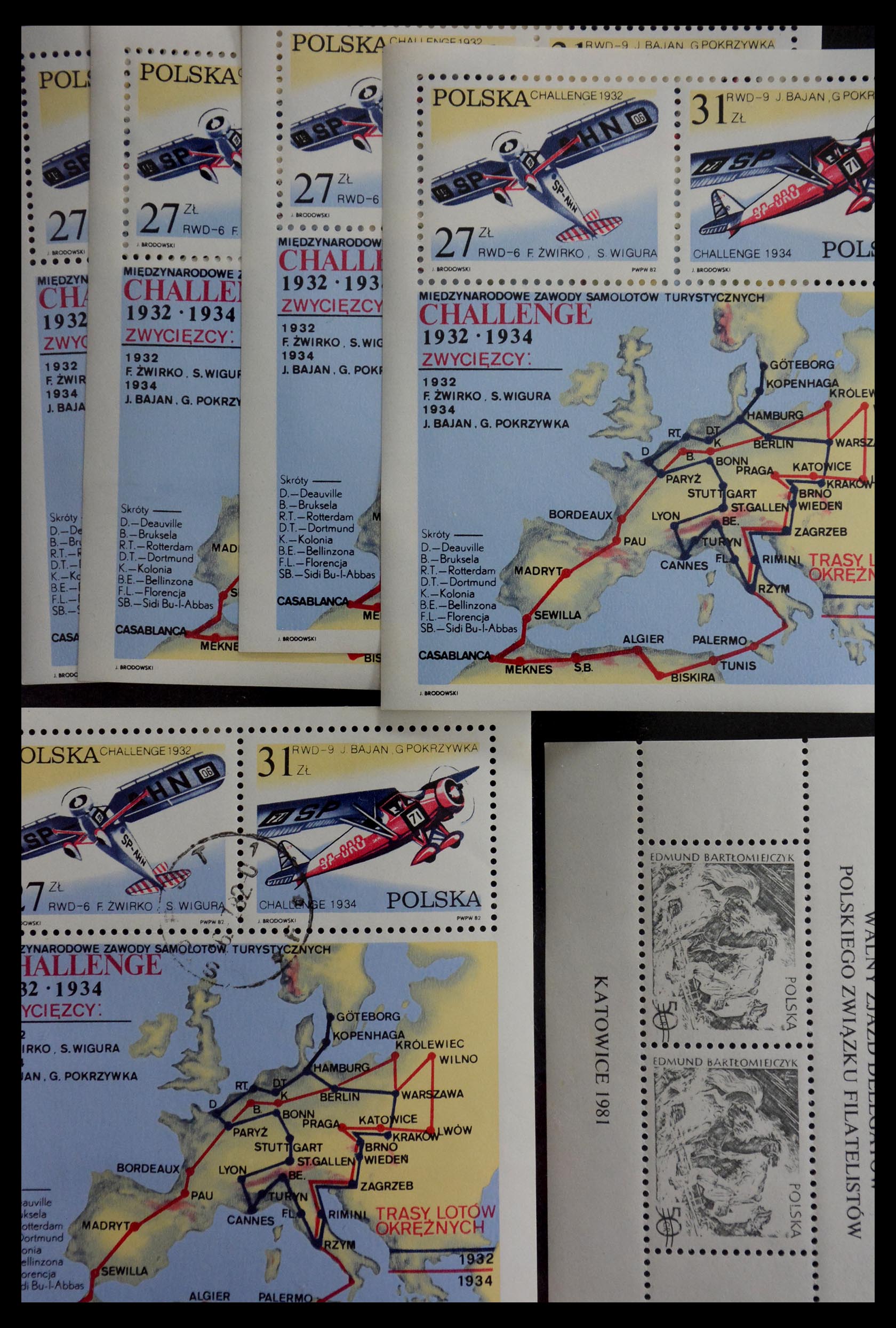 28986 032 - 28986 Souvenir sheets Western Europe.