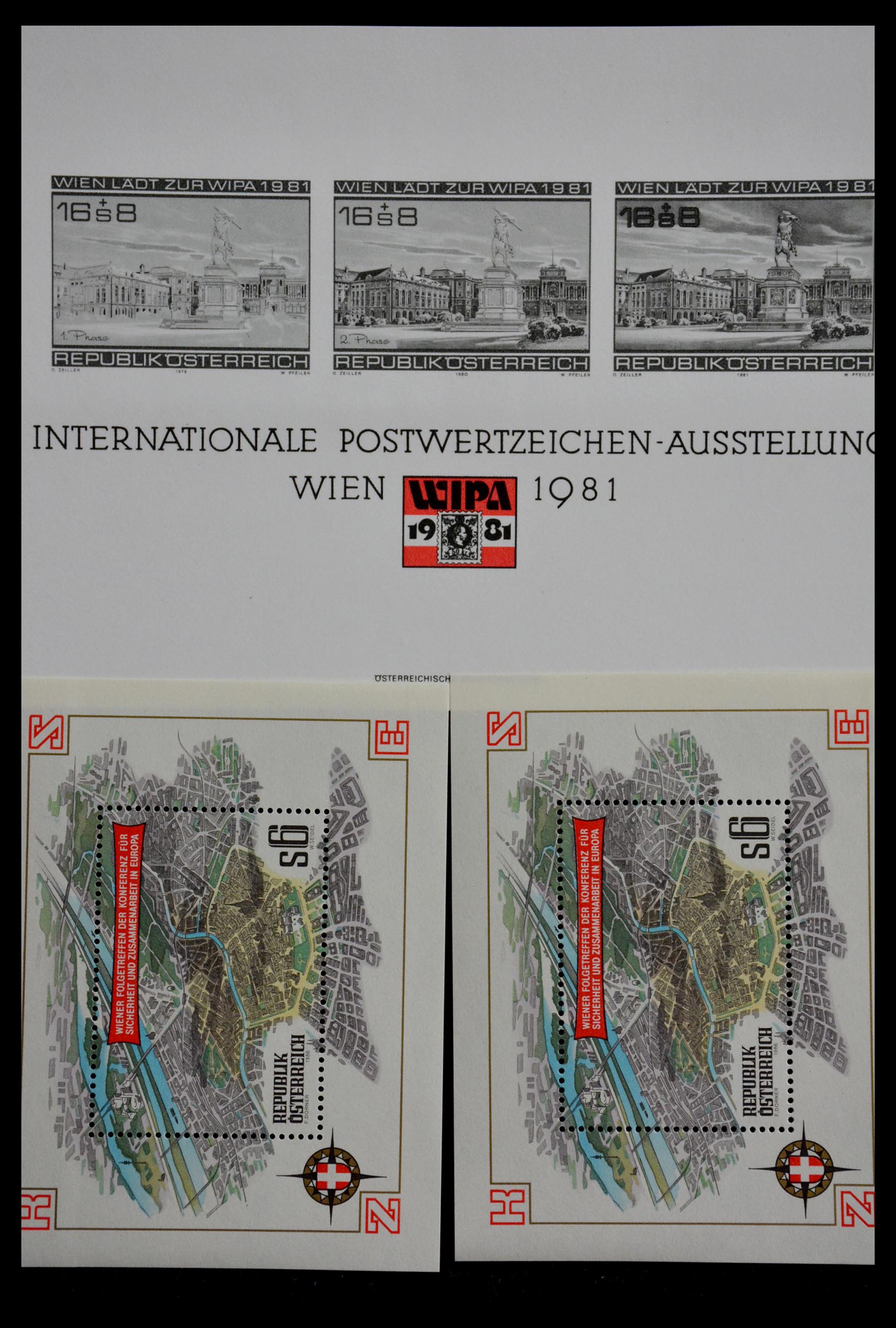 28986 039 - 28986 Souvenir sheets Western Europe.