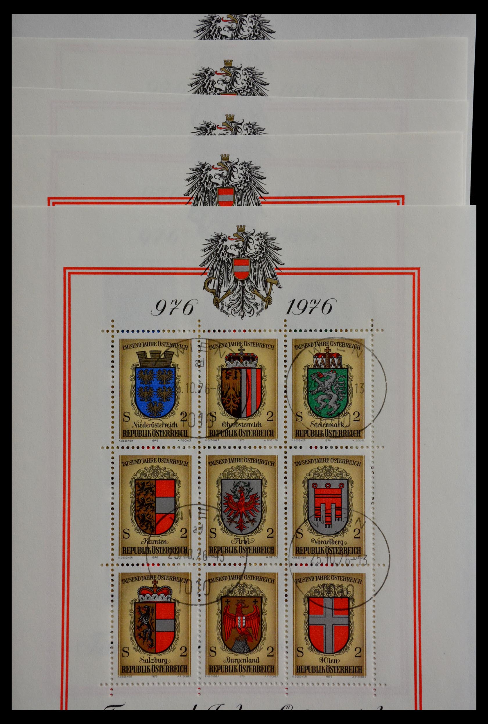 28986 043 - 28986 Souvenir sheets Western Europe.