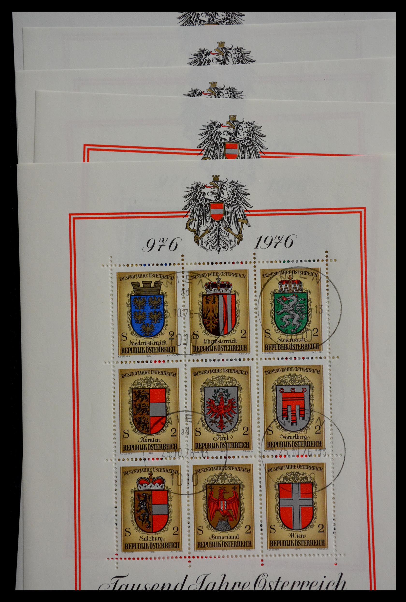 28986 044 - 28986 Souvenir sheets Western Europe.