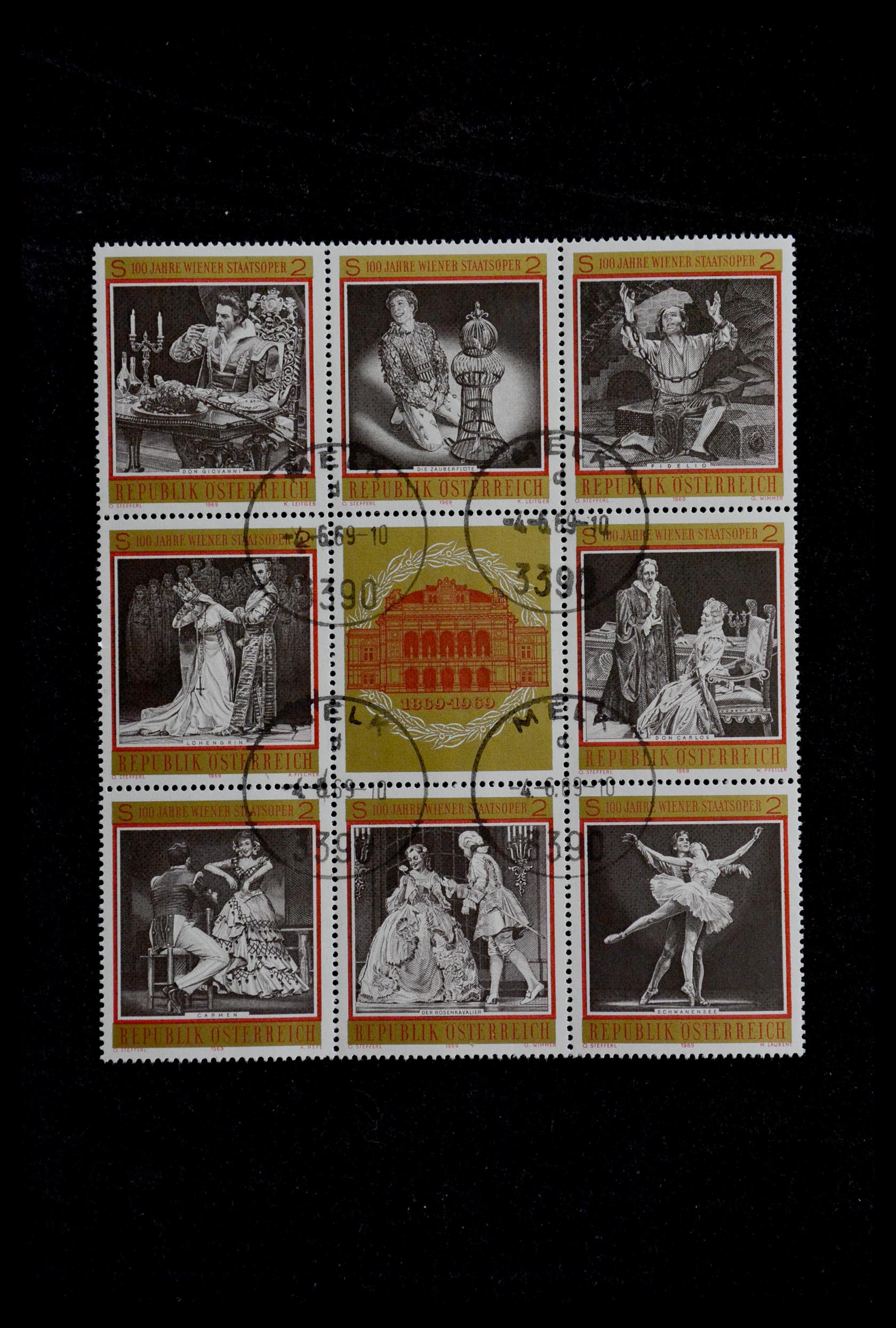 28986 047 - 28986 Souvenir sheets Western Europe.