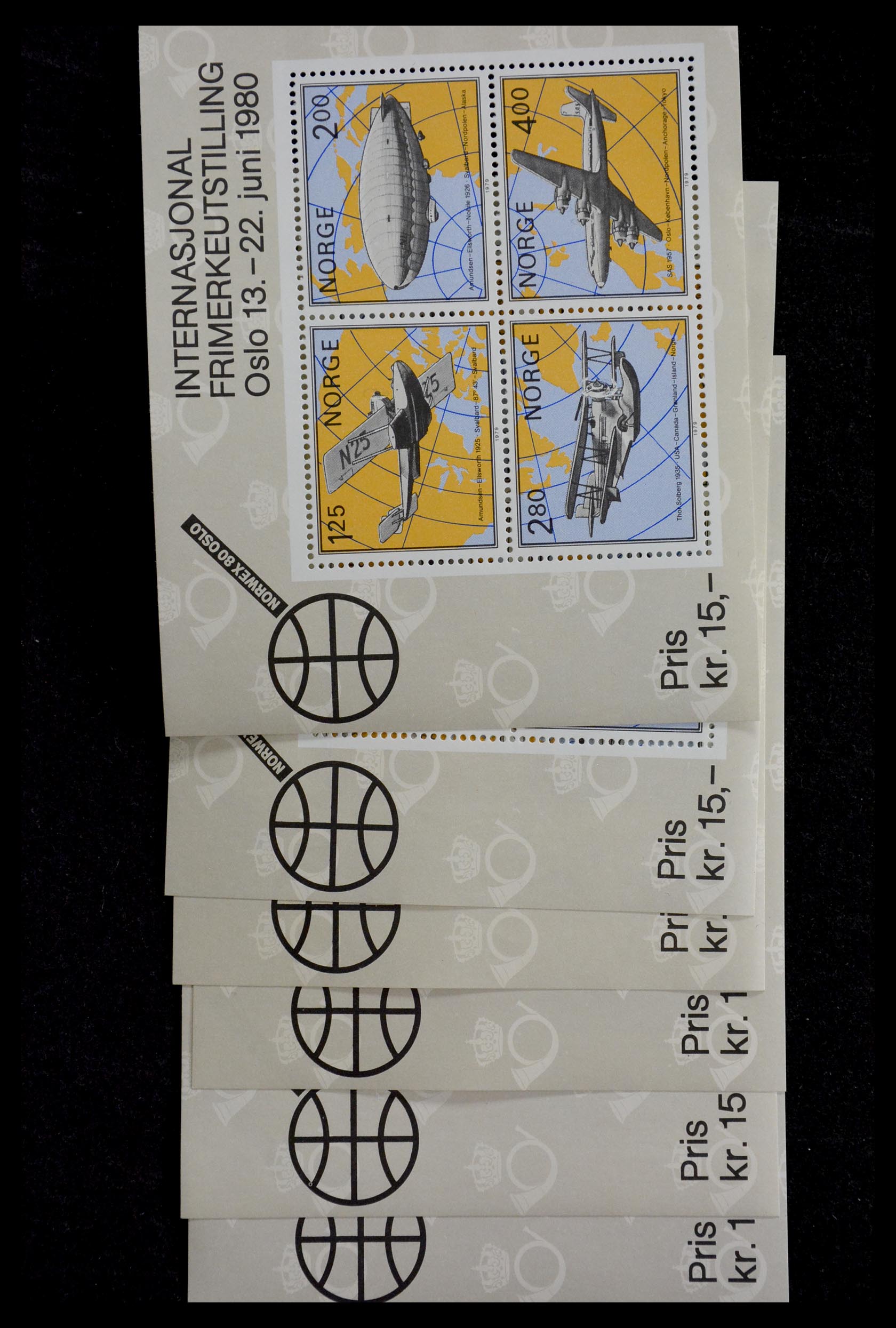 28986 048 - 28986 Souvenir sheets Western Europe.