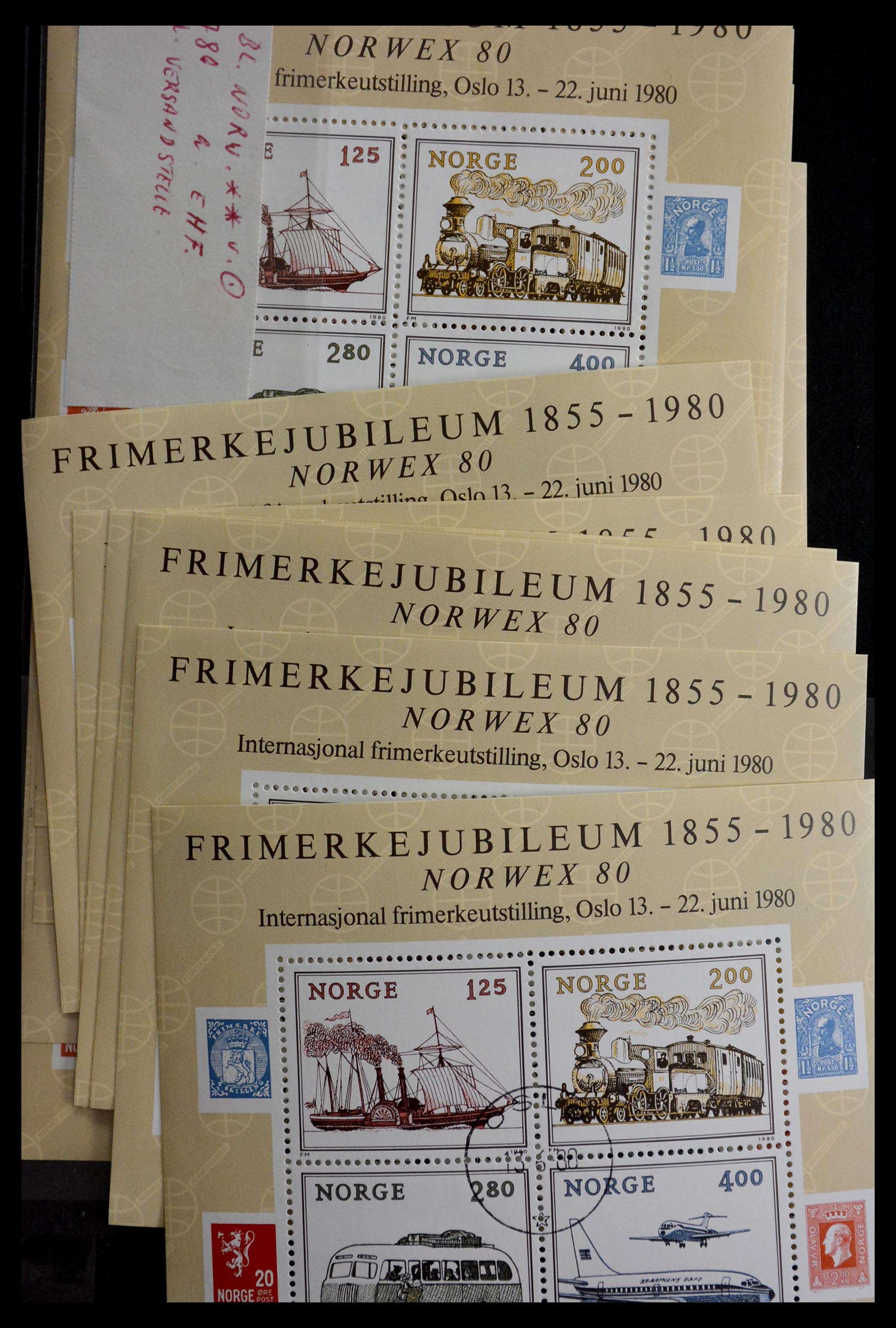 28986 051 - 28986 Souvenir sheets Western Europe.