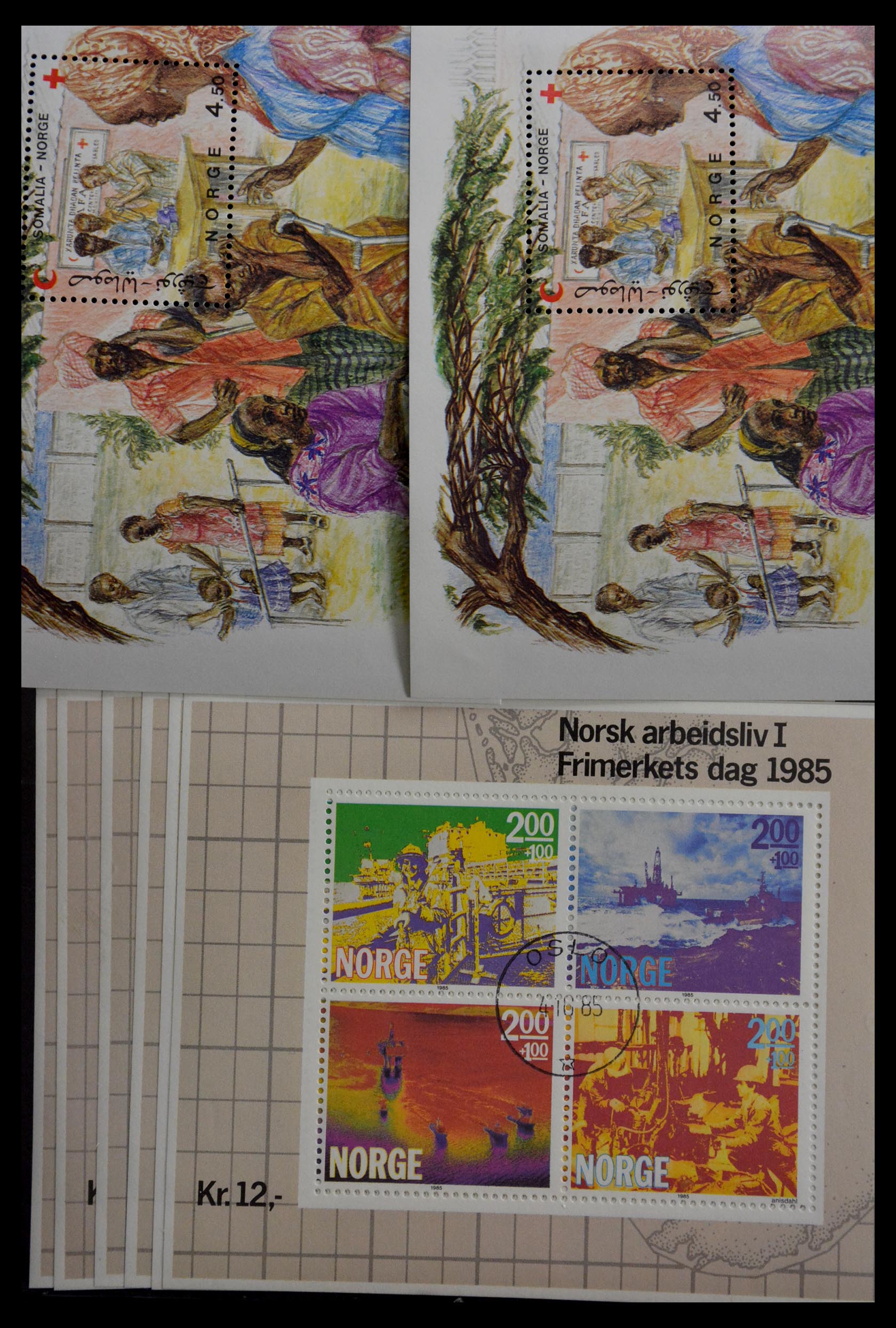 28986 053 - 28986 Souvenir sheets Western Europe.