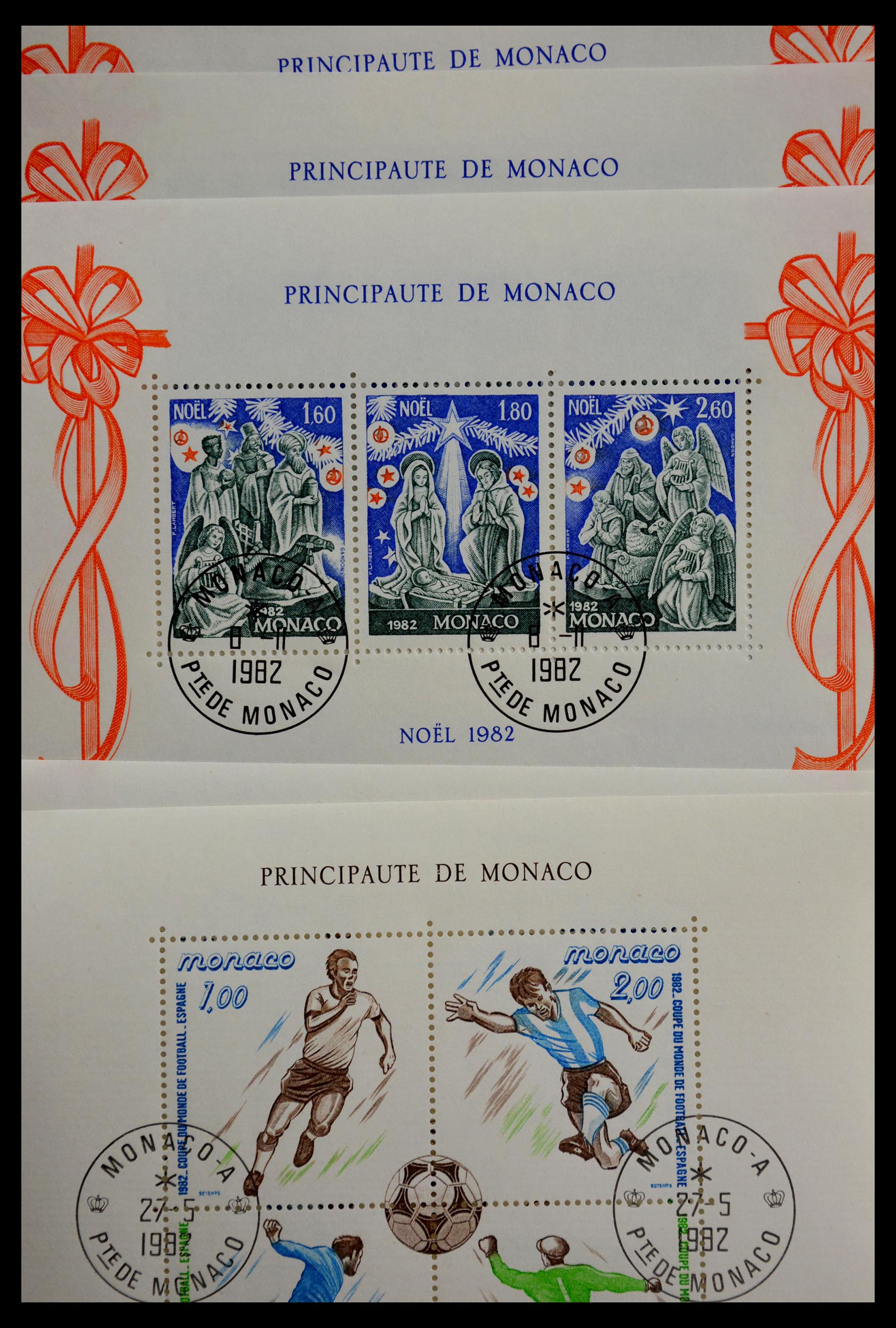 28986 081 - 28986 Souvenir sheets Western Europe.