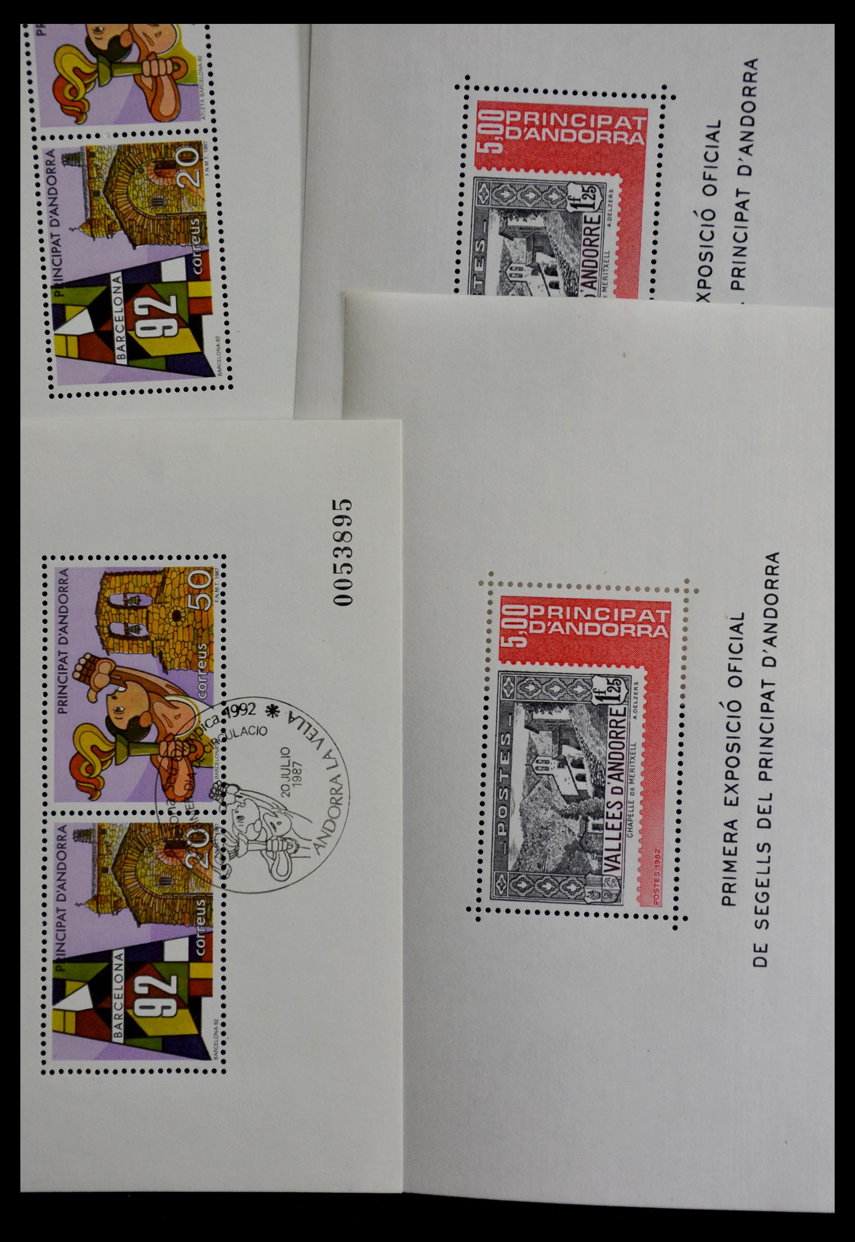 28986 085 - 28986 Souvenir sheets Western Europe.