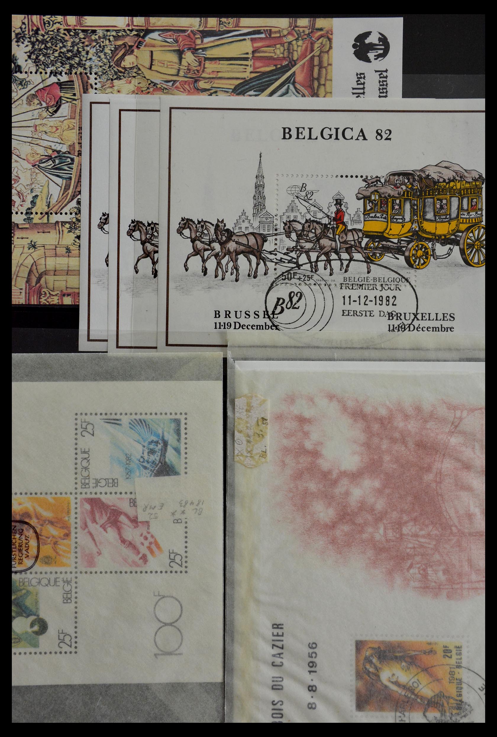 28986 100 - 28986 Souvenir sheets Western Europe.
