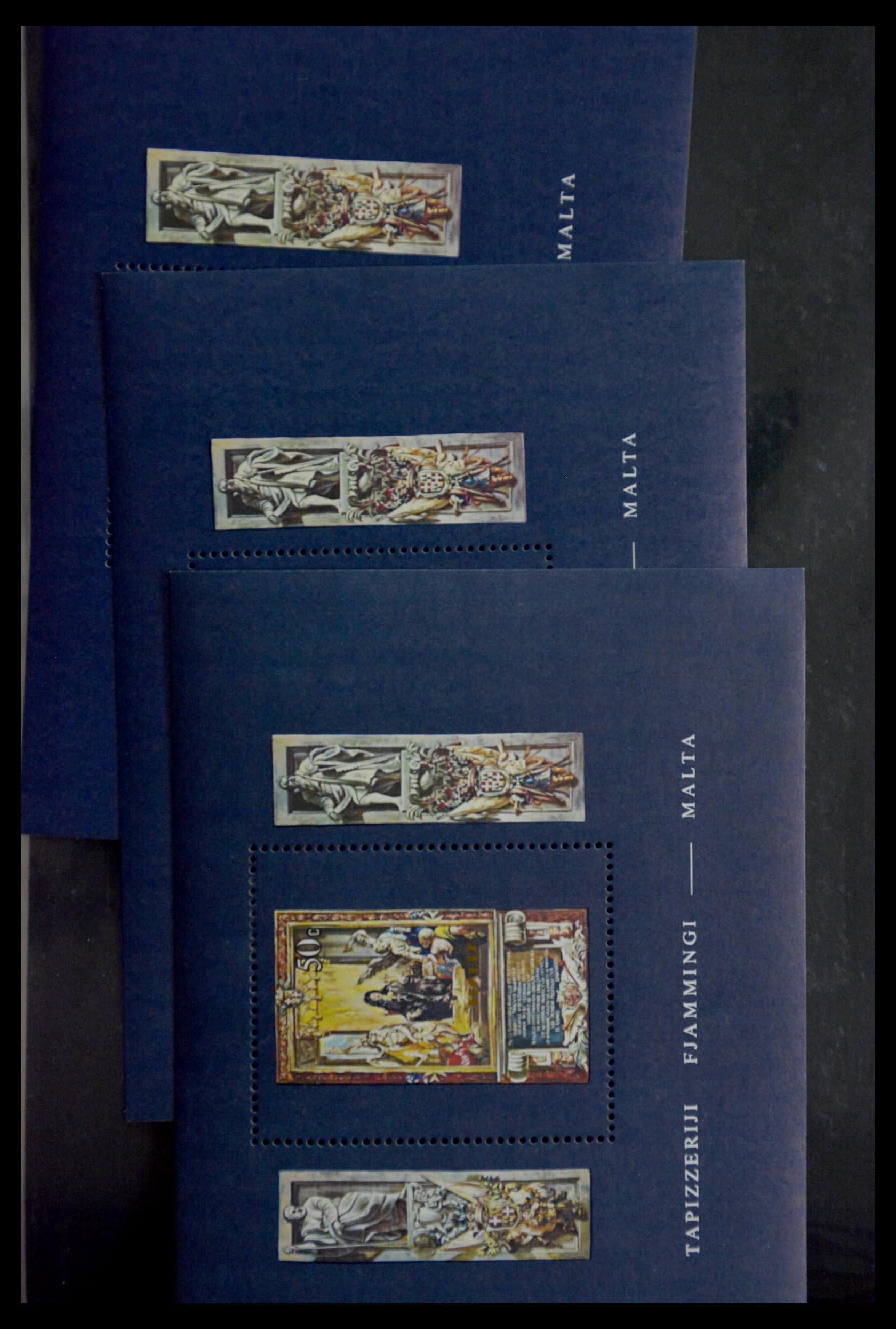 28986 209 - 28986 Souvenir sheets Western Europe.
