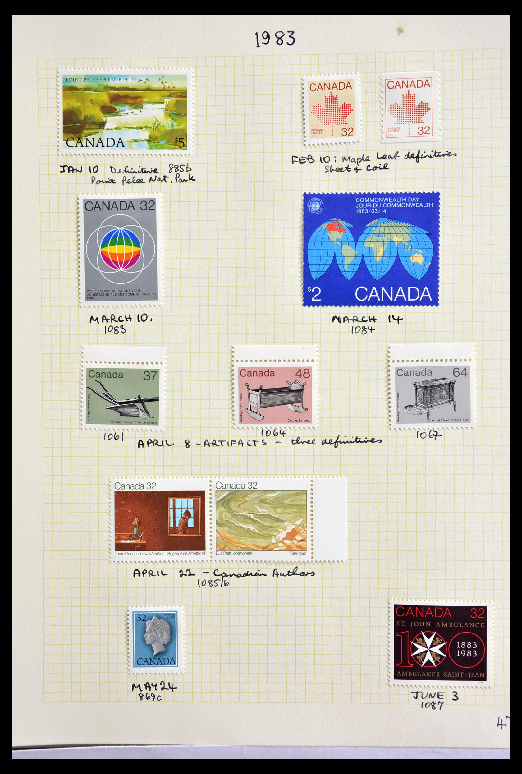 28997 079 - 28997 Canada 1964-1997.
