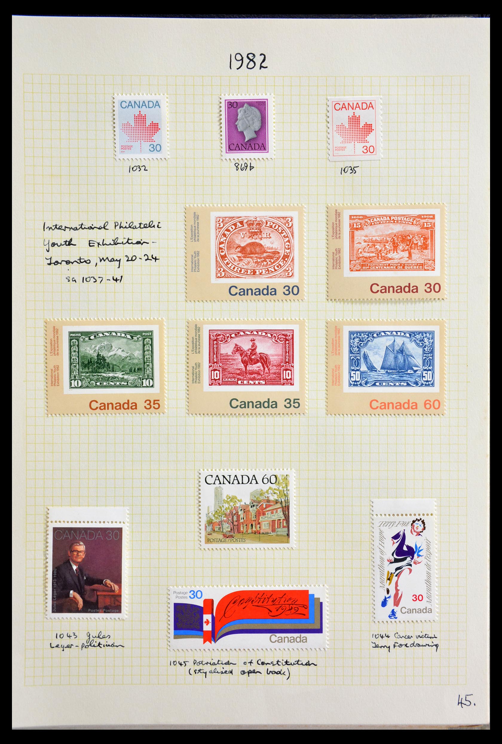 28997 082 - 28997 Canada 1964-1997.