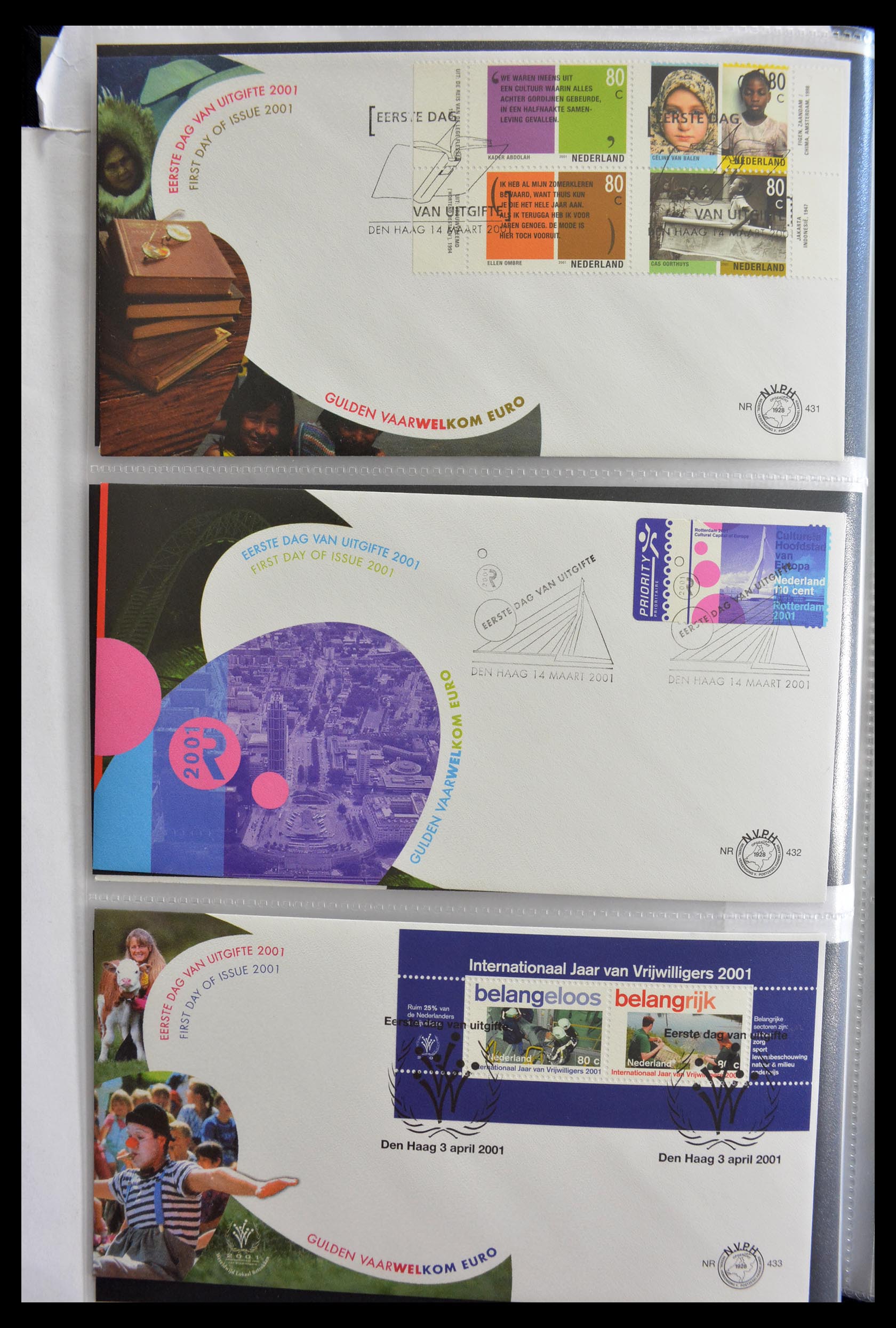 28999 002 - 28999 Nederland FDC's 2001-2012.