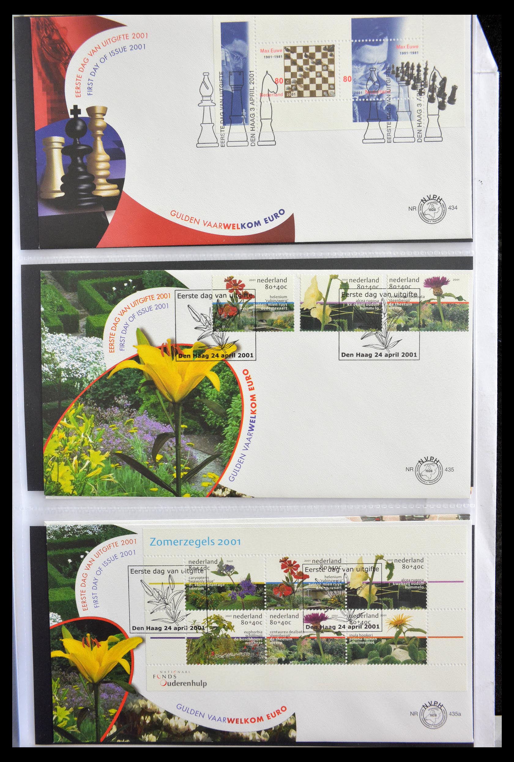 28999 003 - 28999 Netherlands FDC's 2001-2012.