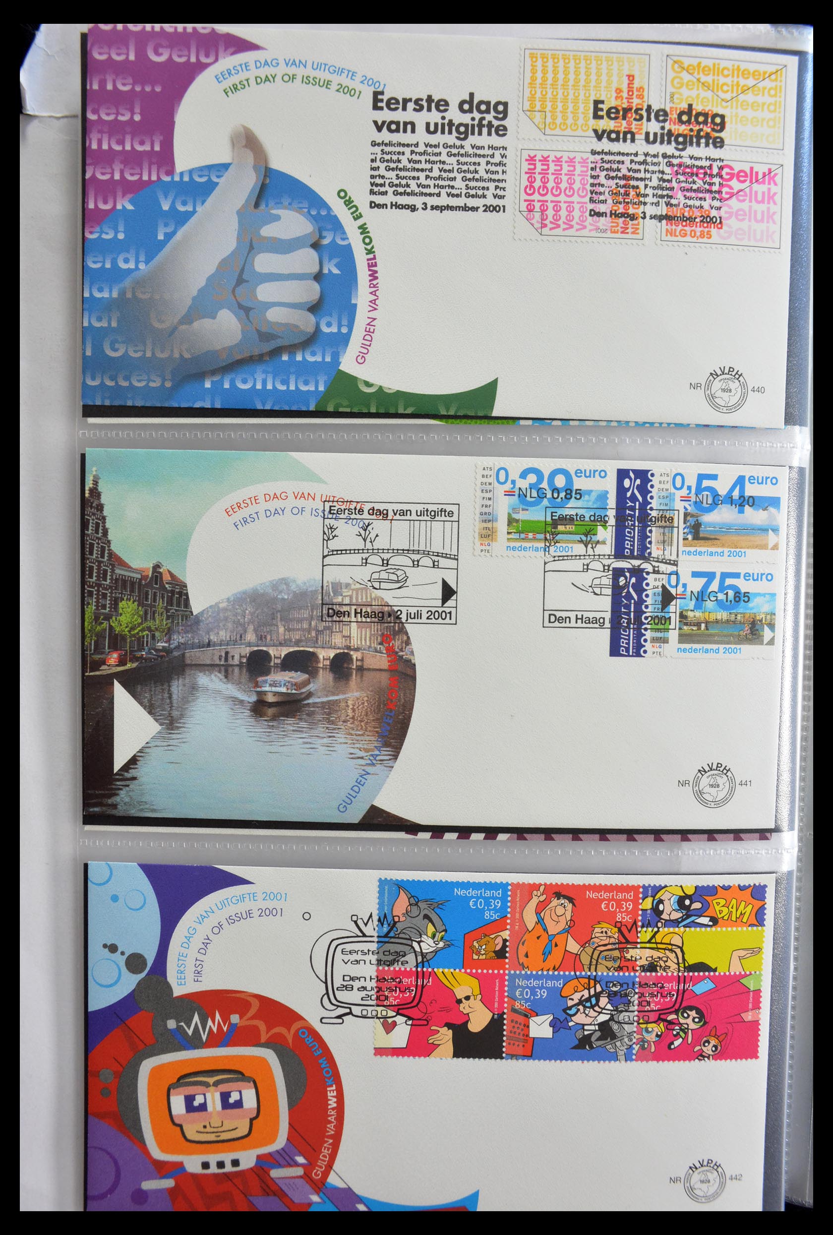 28999 006 - 28999 Netherlands FDC's 2001-2012.