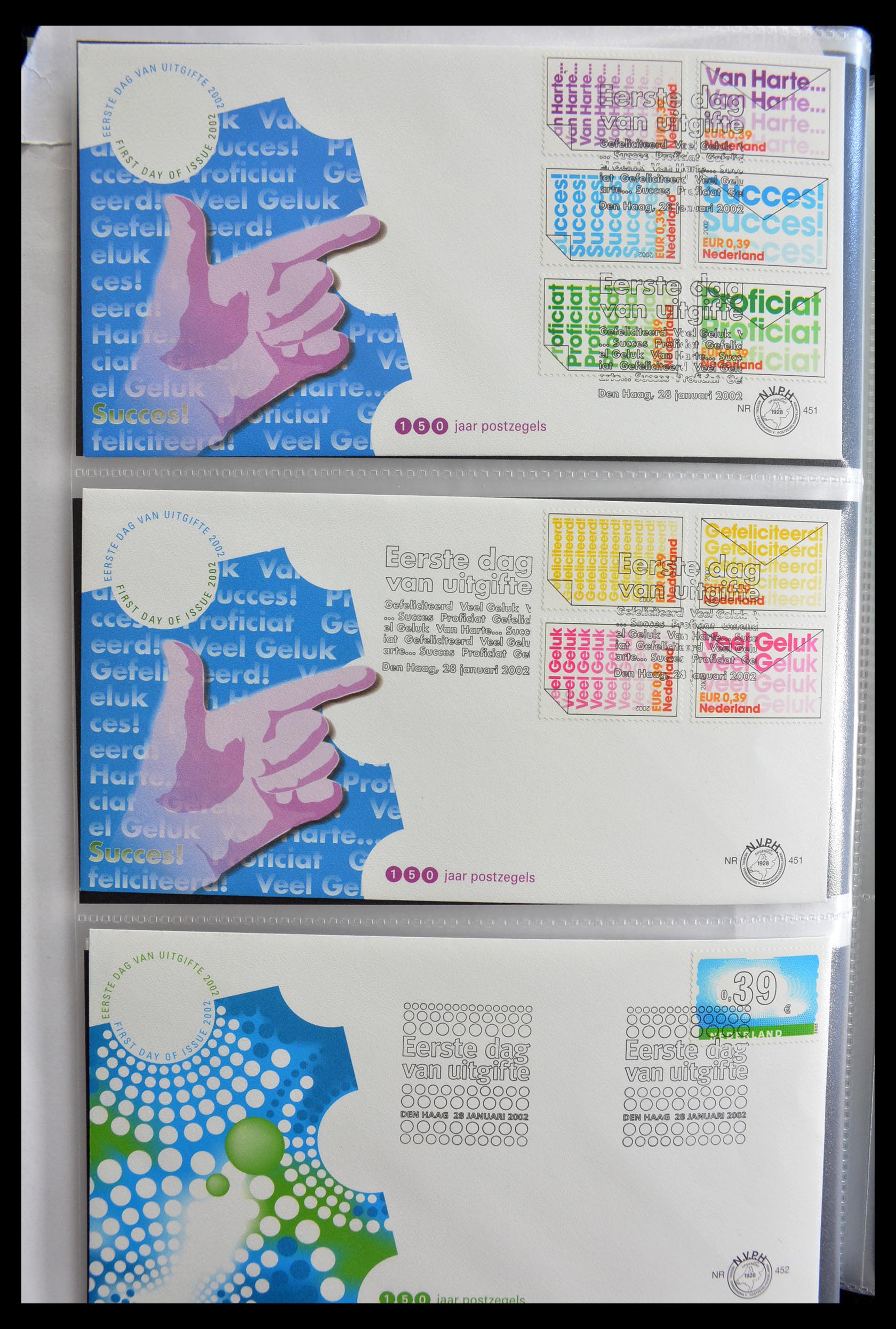 28999 010 - 28999 Nederland FDC's 2001-2012.