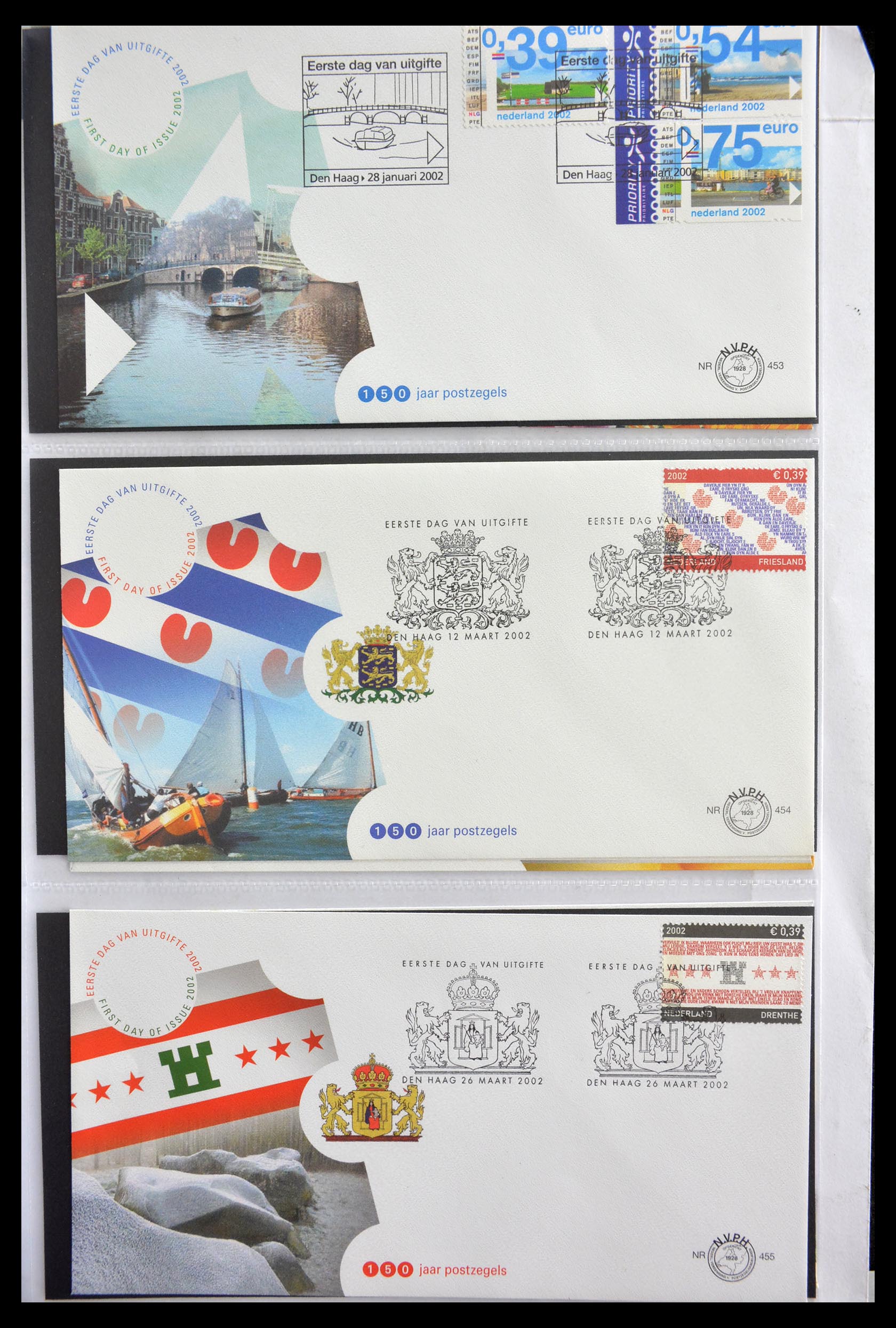 28999 011 - 28999 Netherlands FDC's 2001-2012.