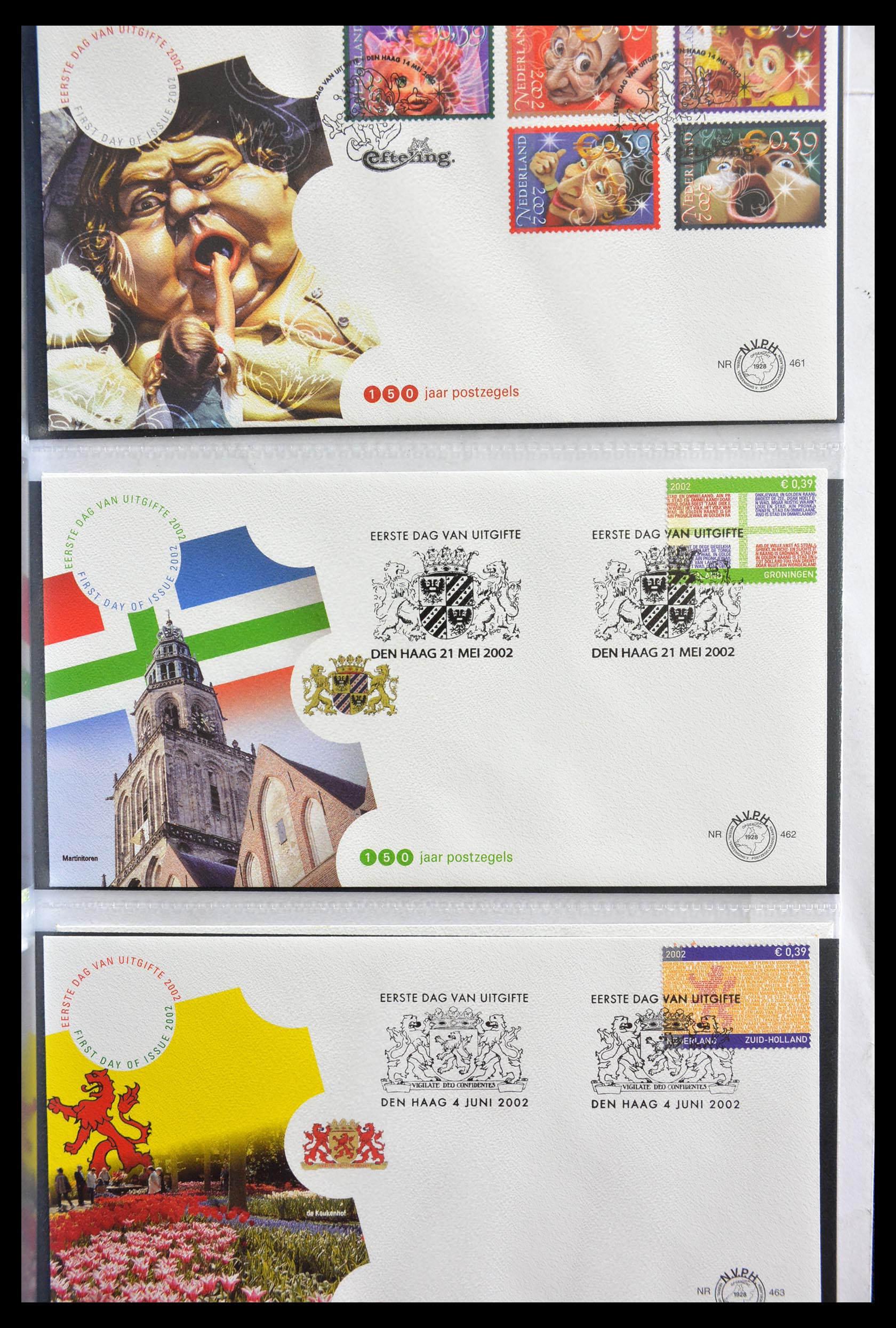 28999 014 - 28999 Netherlands FDC's 2001-2012.