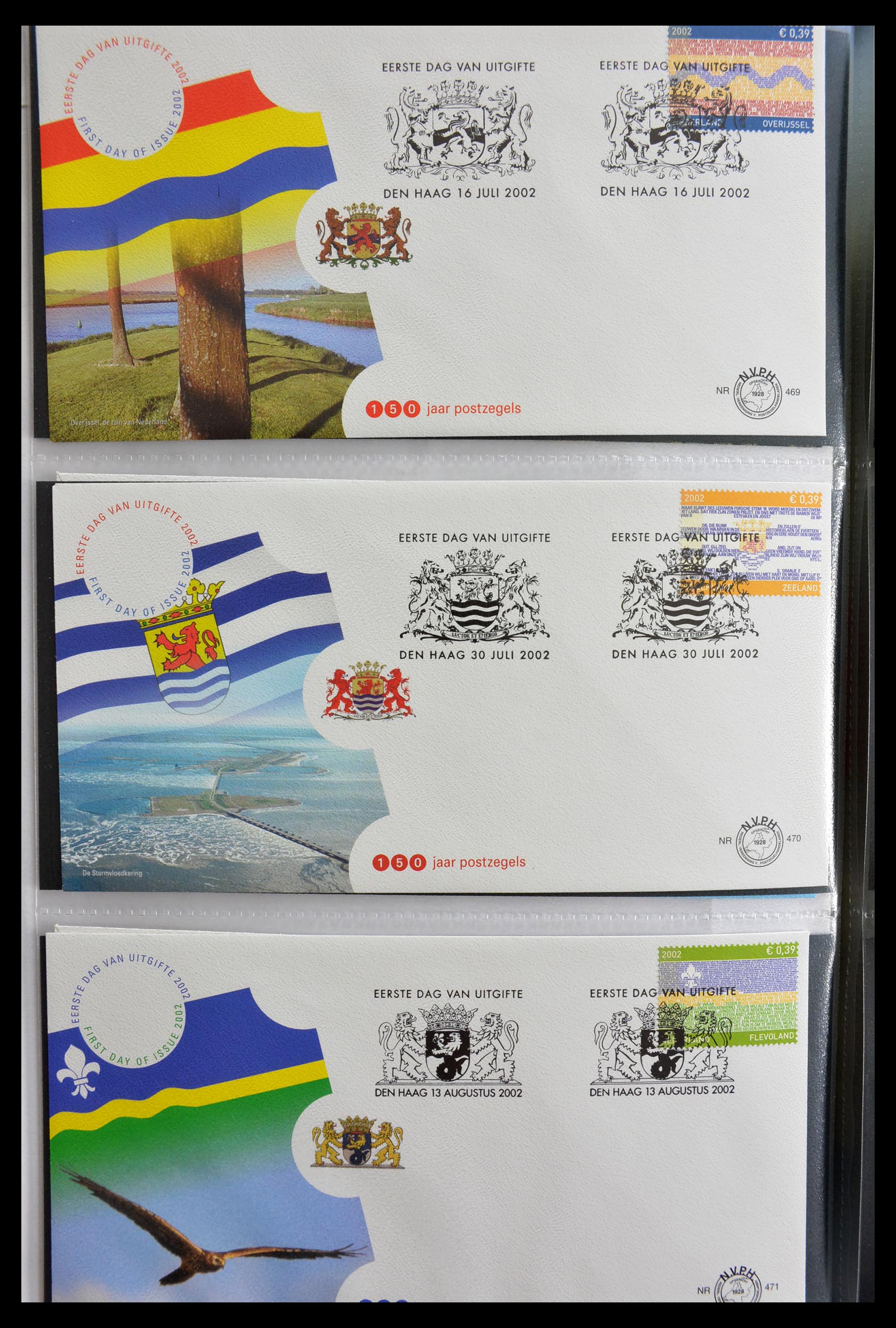 28999 017 - 28999 Netherlands FDC's 2001-2012.