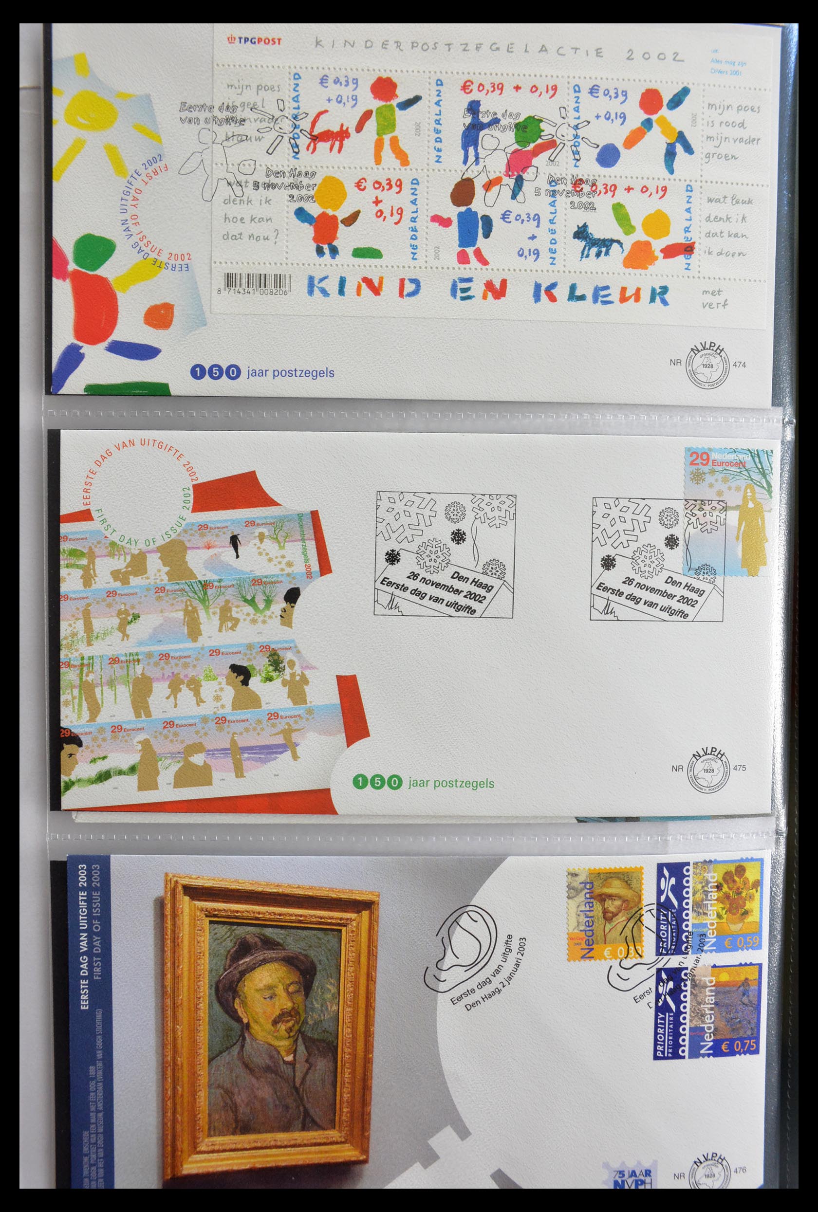 28999 019 - 28999 Netherlands FDC's 2001-2012.