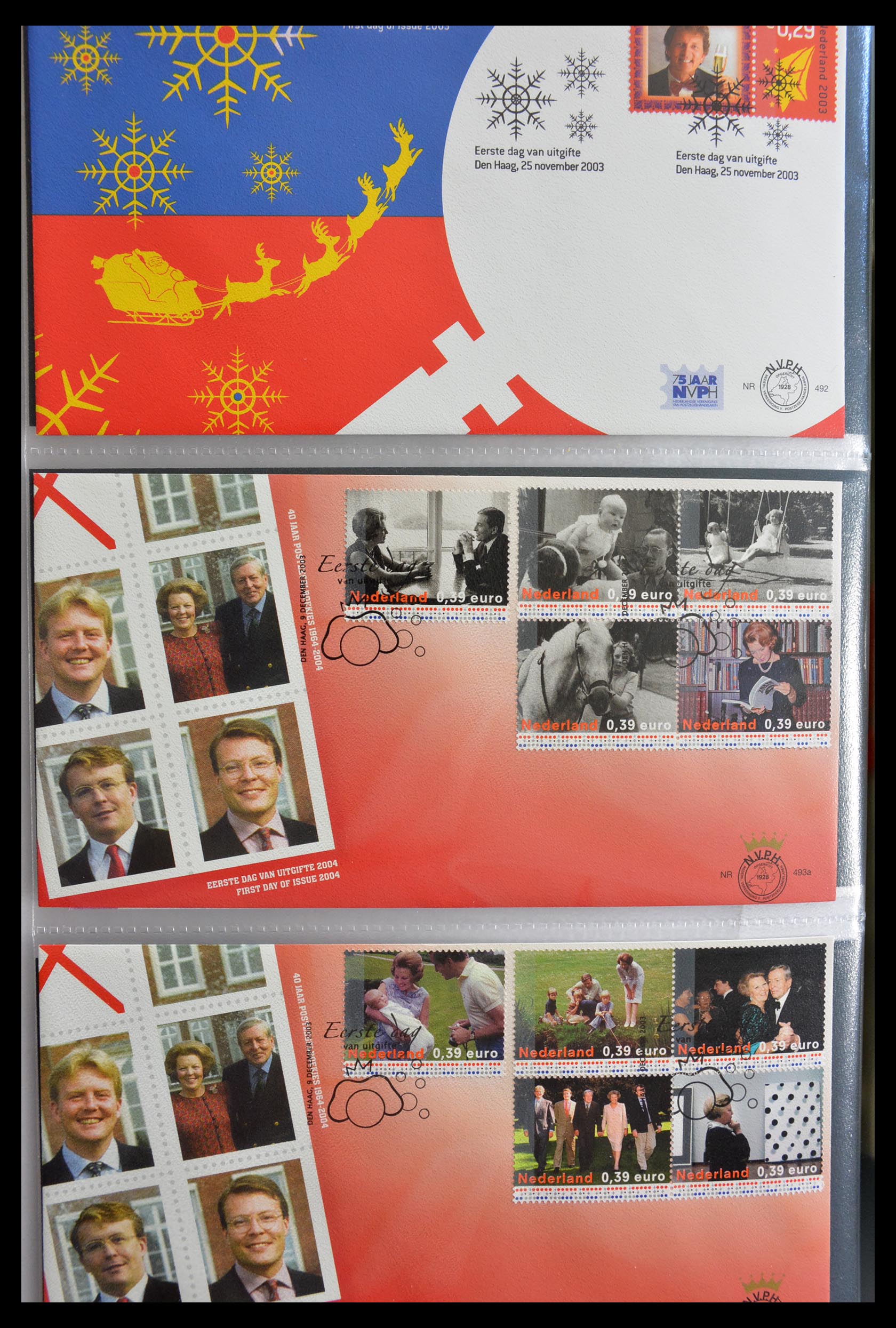 28999 027 - 28999 Nederland FDC's 2001-2012.