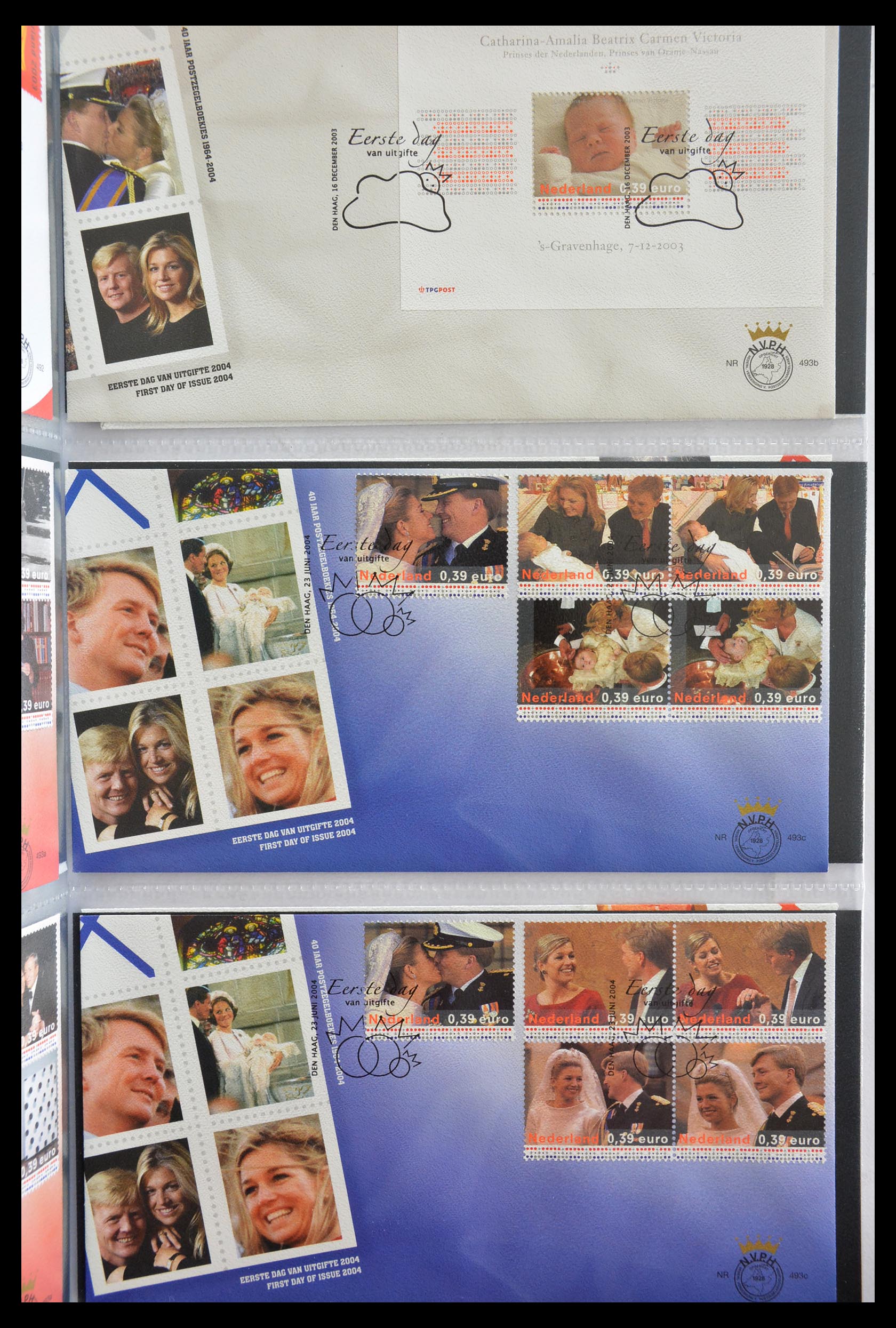28999 028 - 28999 Netherlands FDC's 2001-2012.
