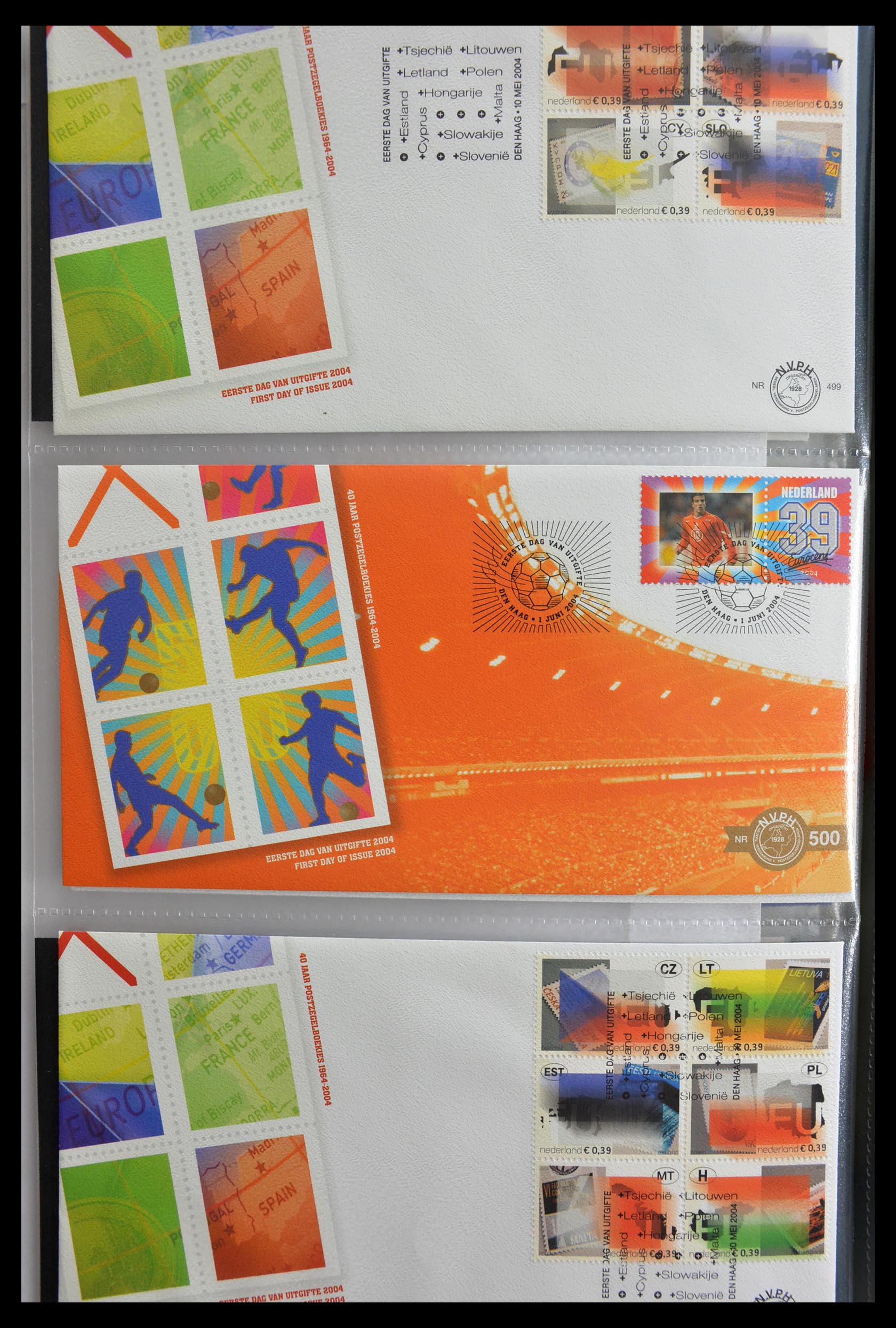28999 031 - 28999 Netherlands FDC's 2001-2012.