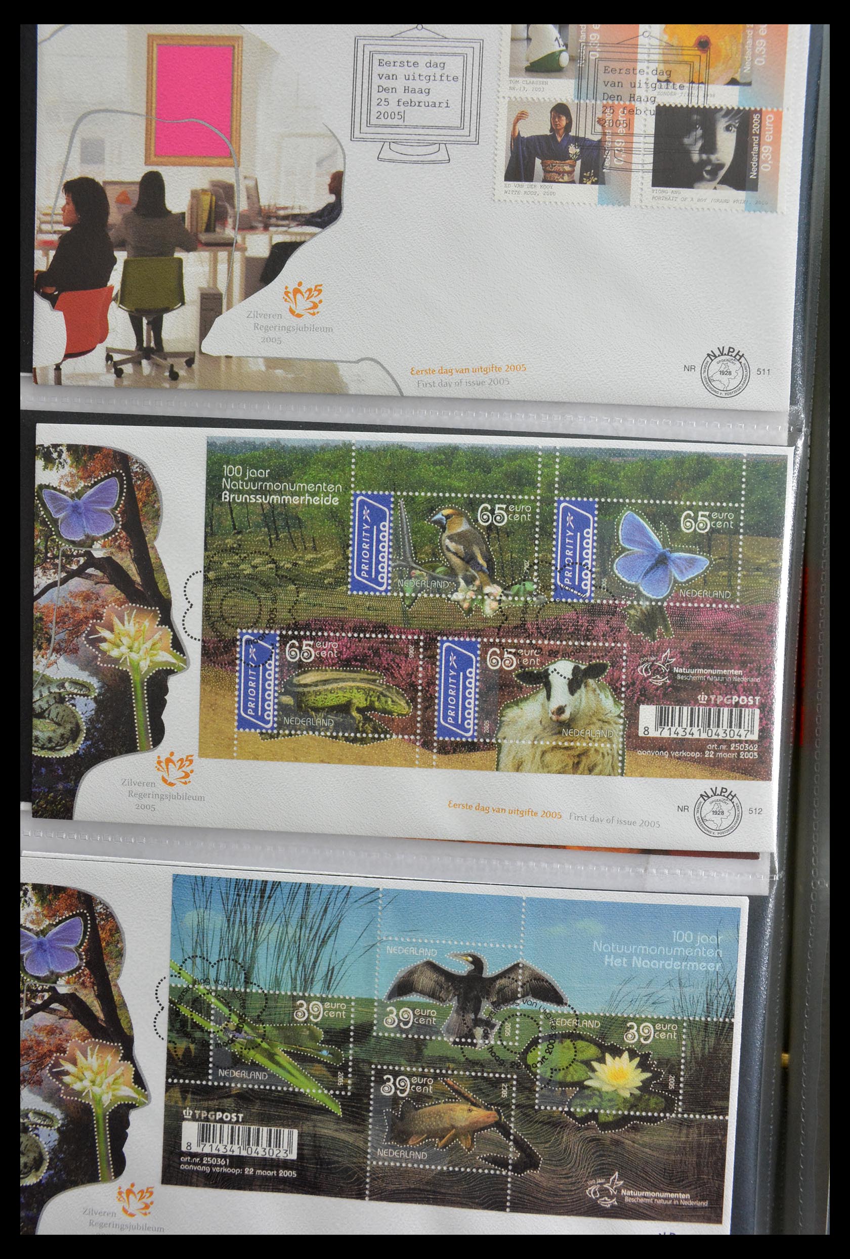 28999 037 - 28999 Nederland FDC's 2001-2012.