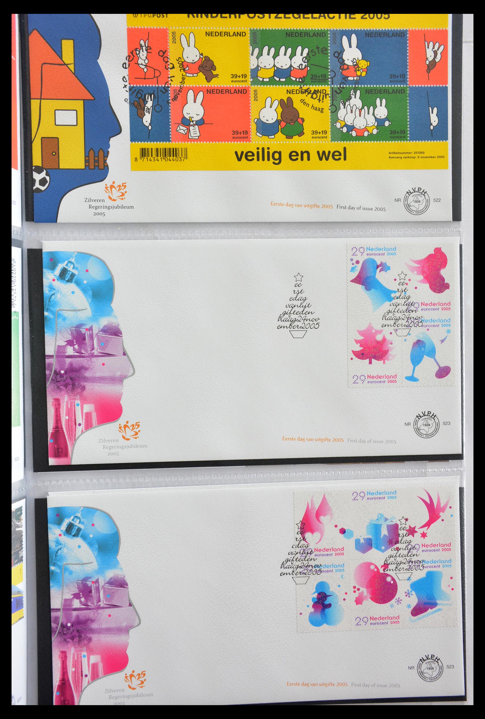 28999 042 - 28999 Netherlands FDC's 2001-2012.