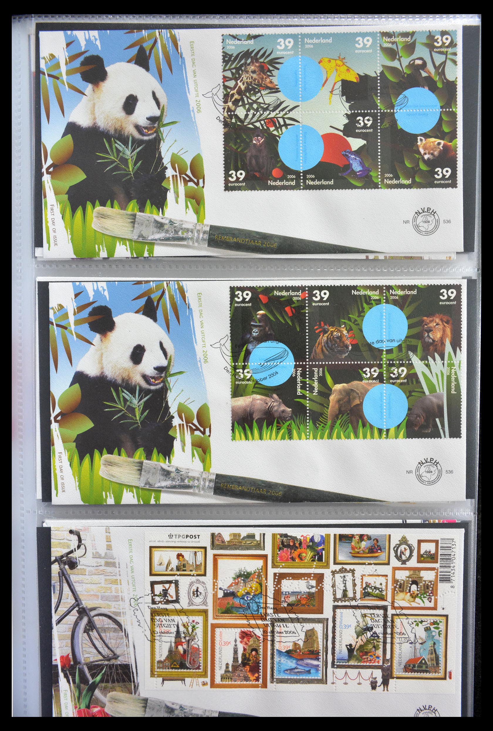 28999 048 - 28999 Netherlands FDC's 2001-2012.