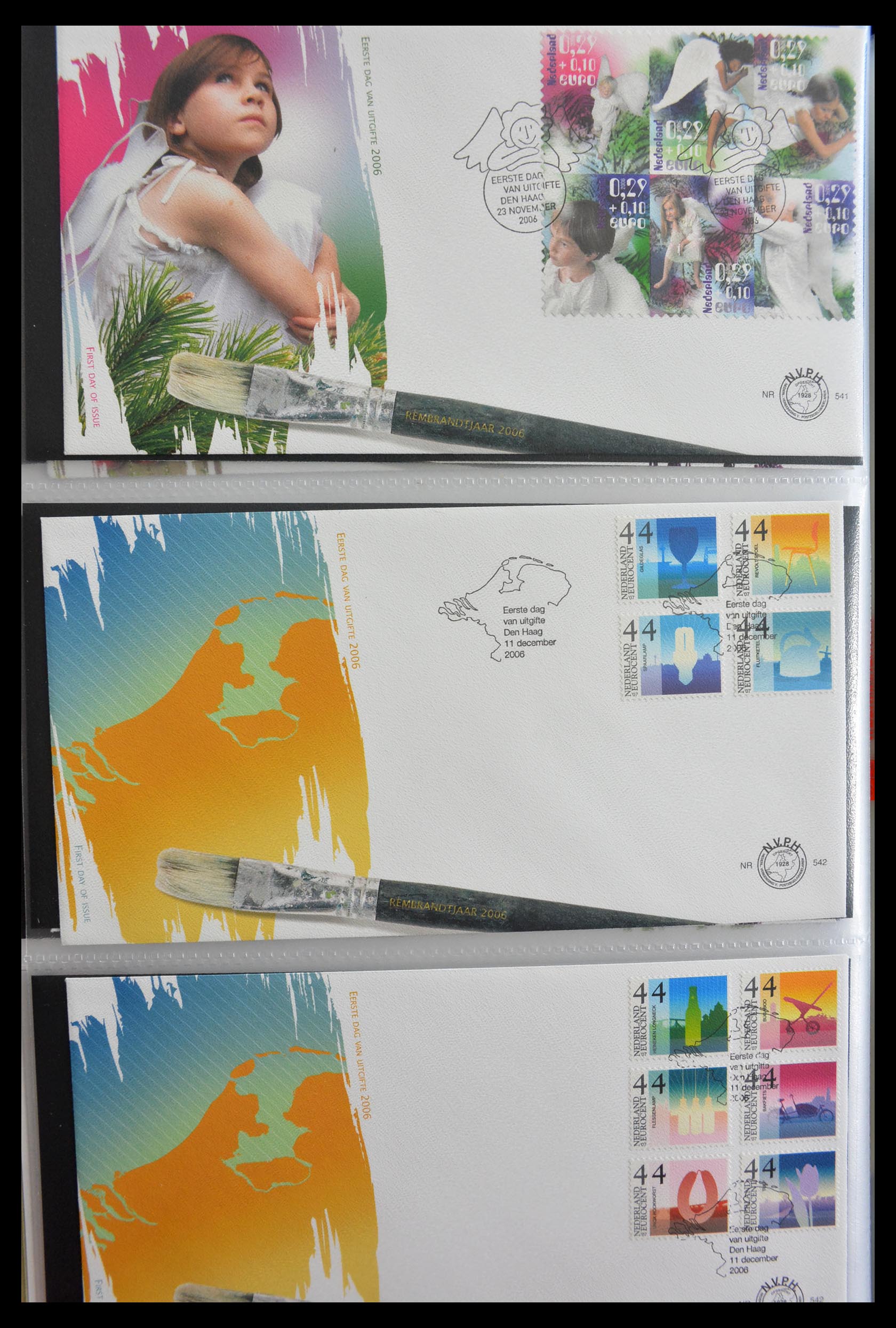 28999 051 - 28999 Netherlands FDC's 2001-2012.