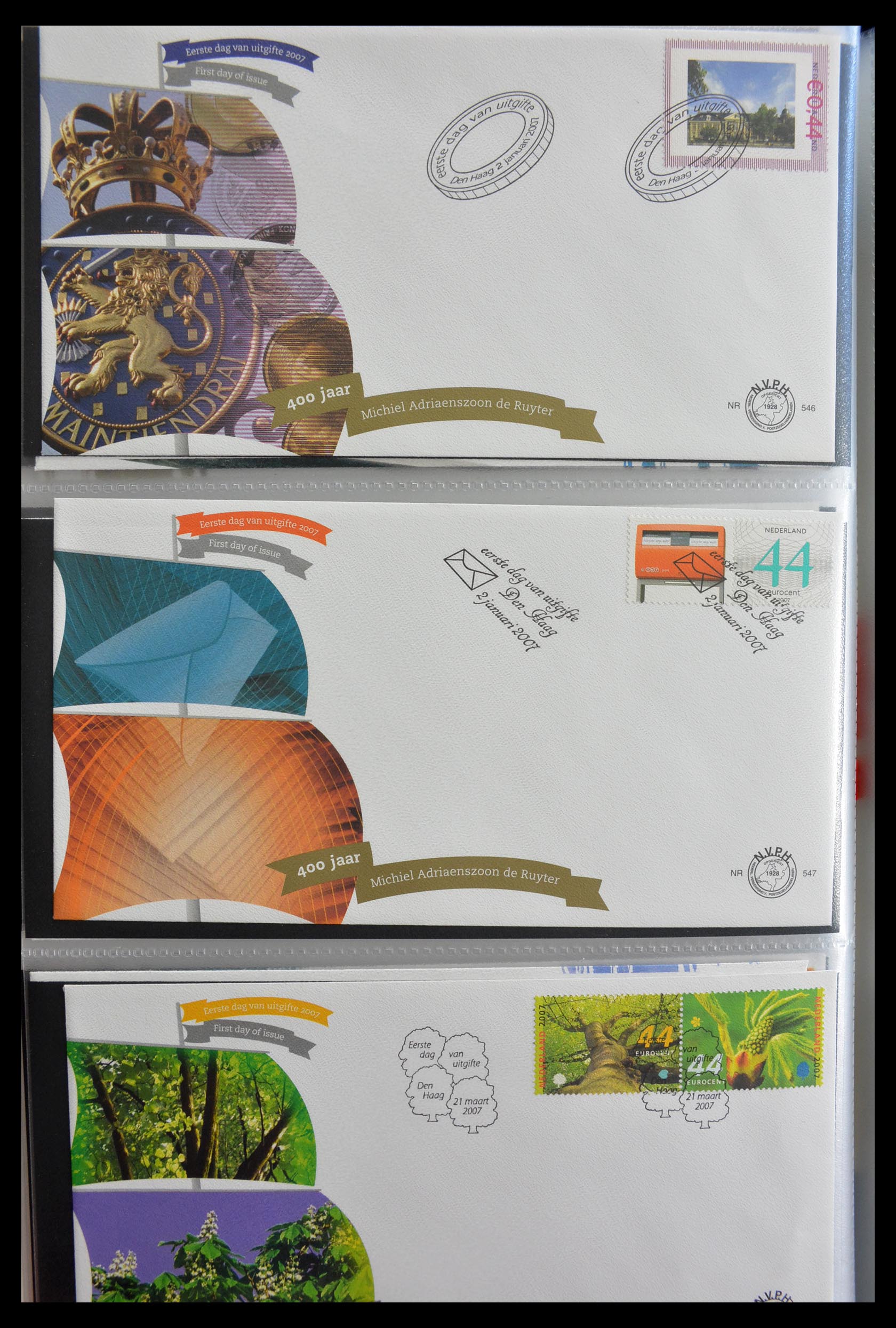 28999 053 - 28999 Netherlands FDC's 2001-2012.