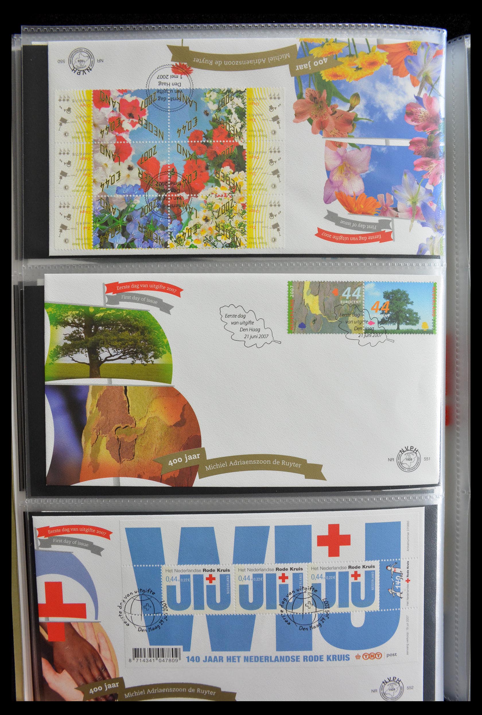 28999 055 - 28999 Netherlands FDC's 2001-2012.