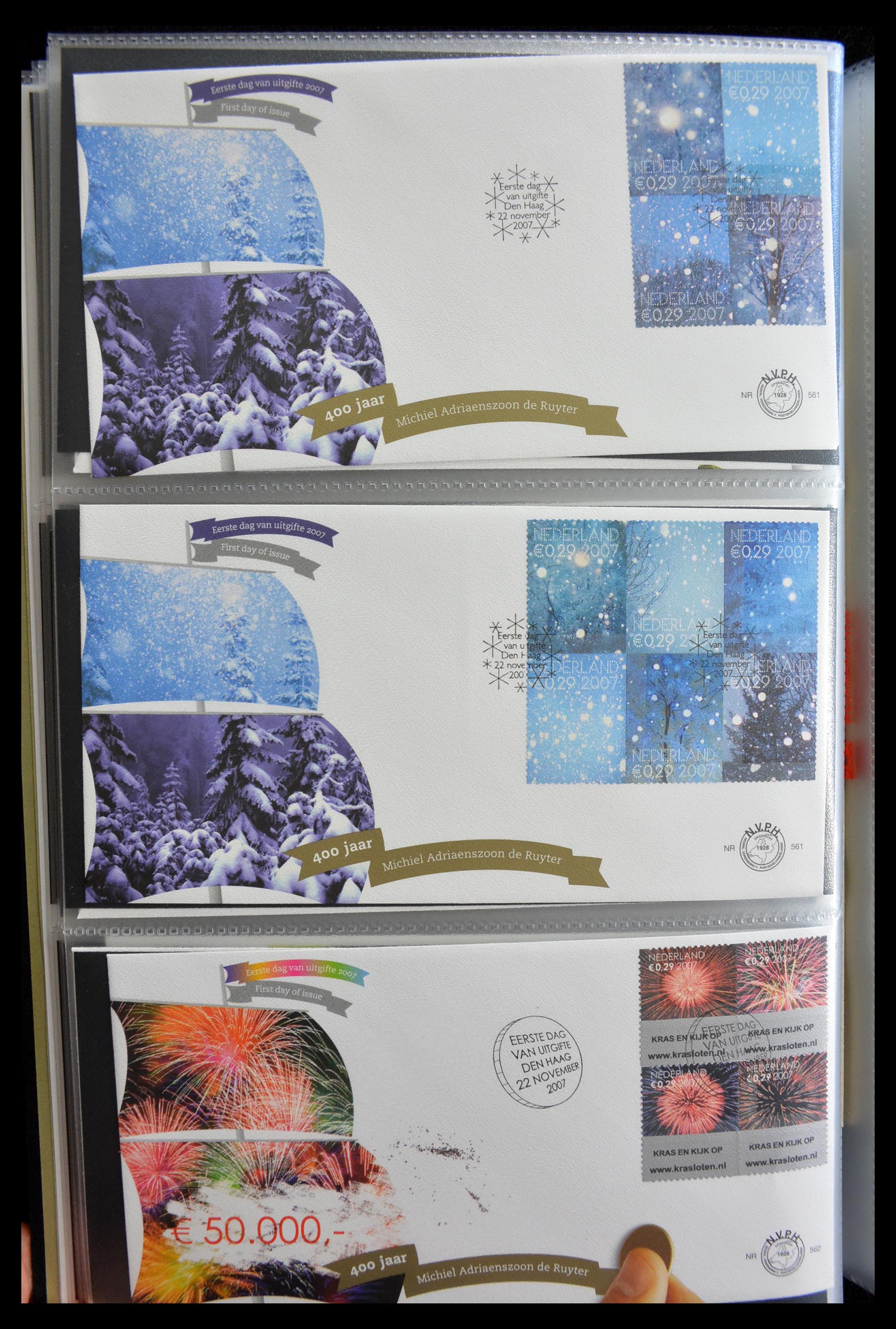 28999 059 - 28999 Nederland FDC's 2001-2012.