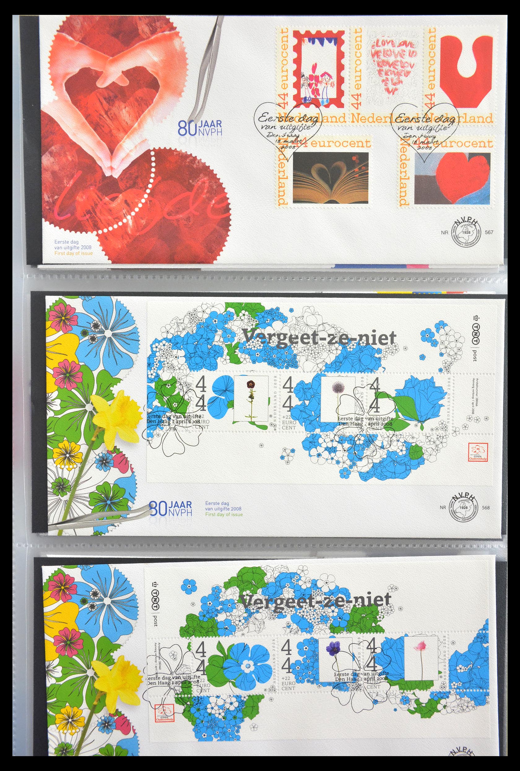 28999 063 - 28999 Nederland FDC's 2001-2012.