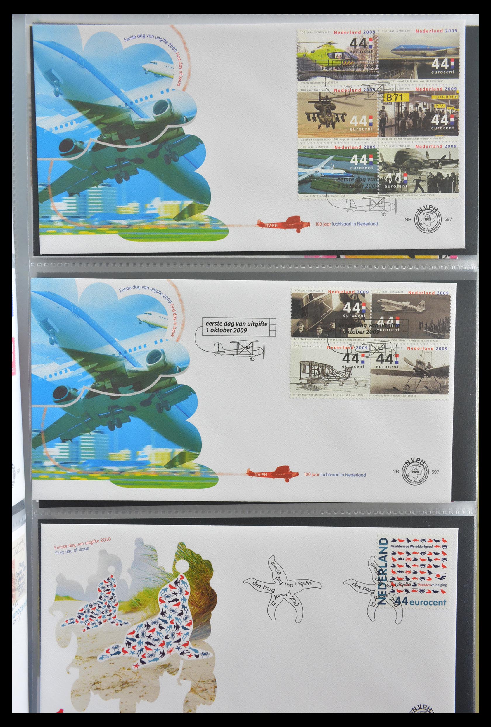 28999 075 - 28999 Nederland FDC's 2001-2012.