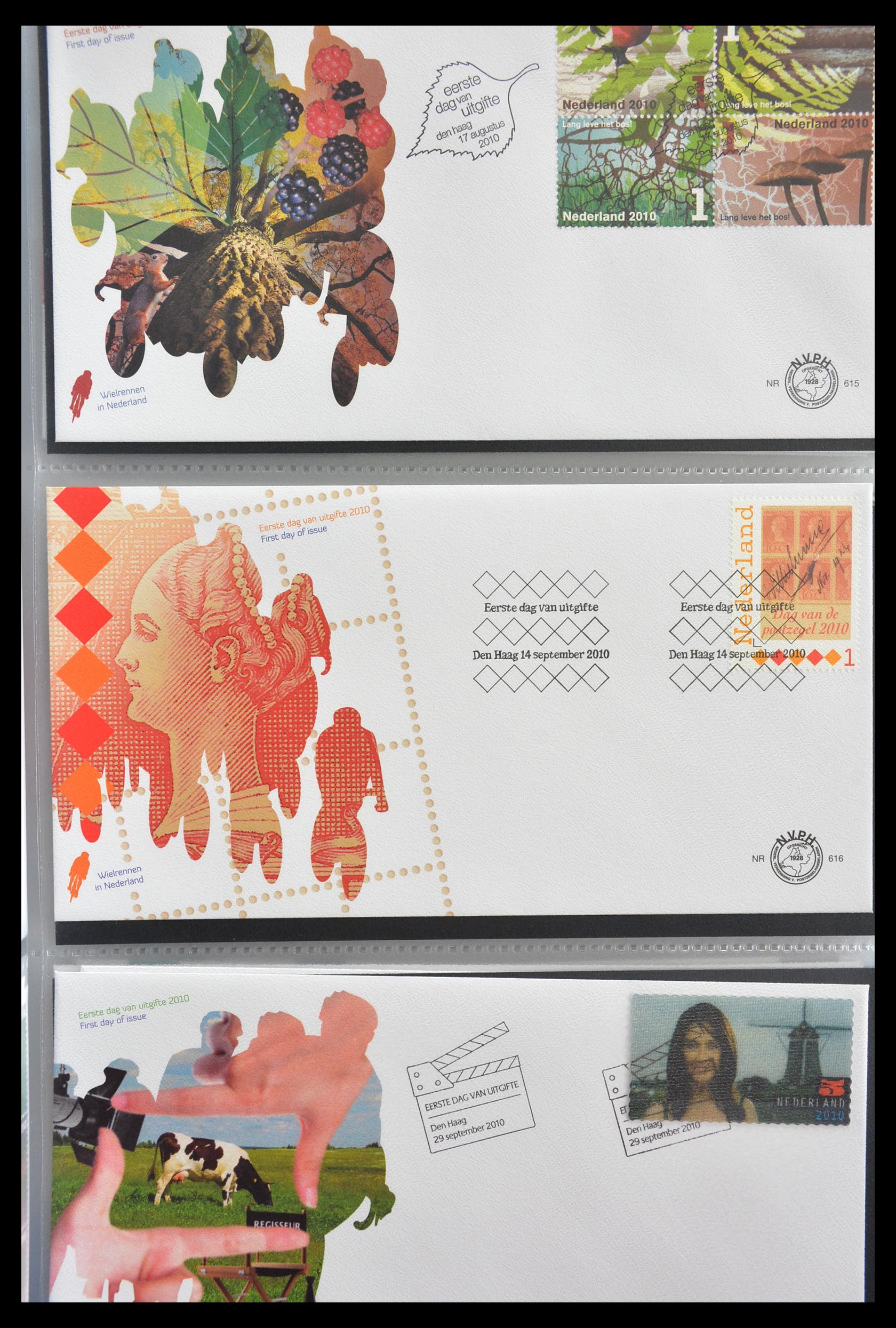 28999 083 - 28999 Netherlands FDC's 2001-2012.