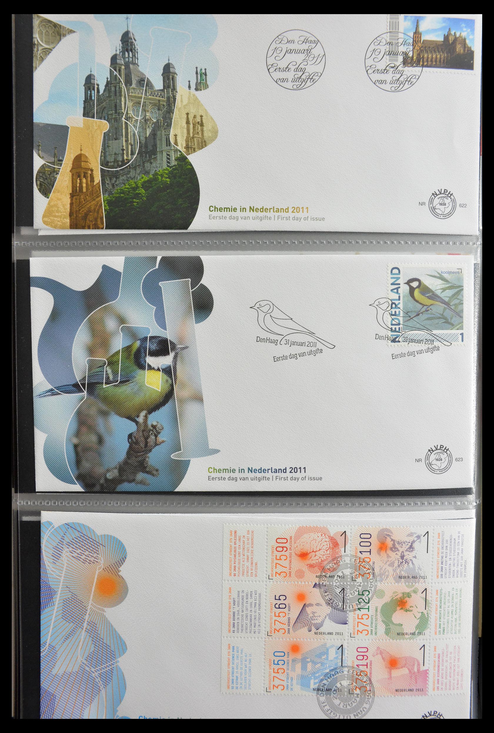 28999 086 - 28999 Netherlands FDC's 2001-2012.