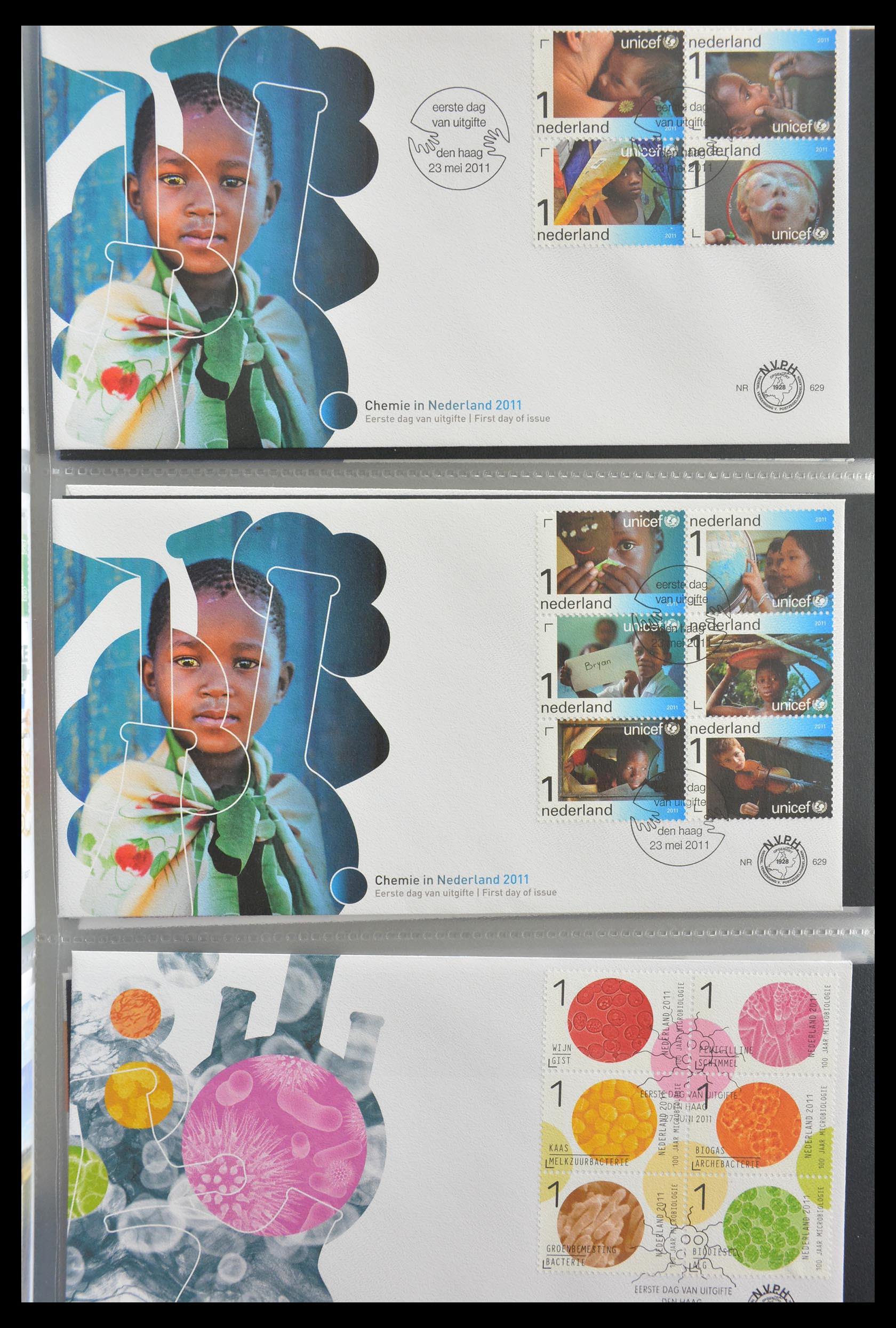 28999 089 - 28999 Netherlands FDC's 2001-2012.