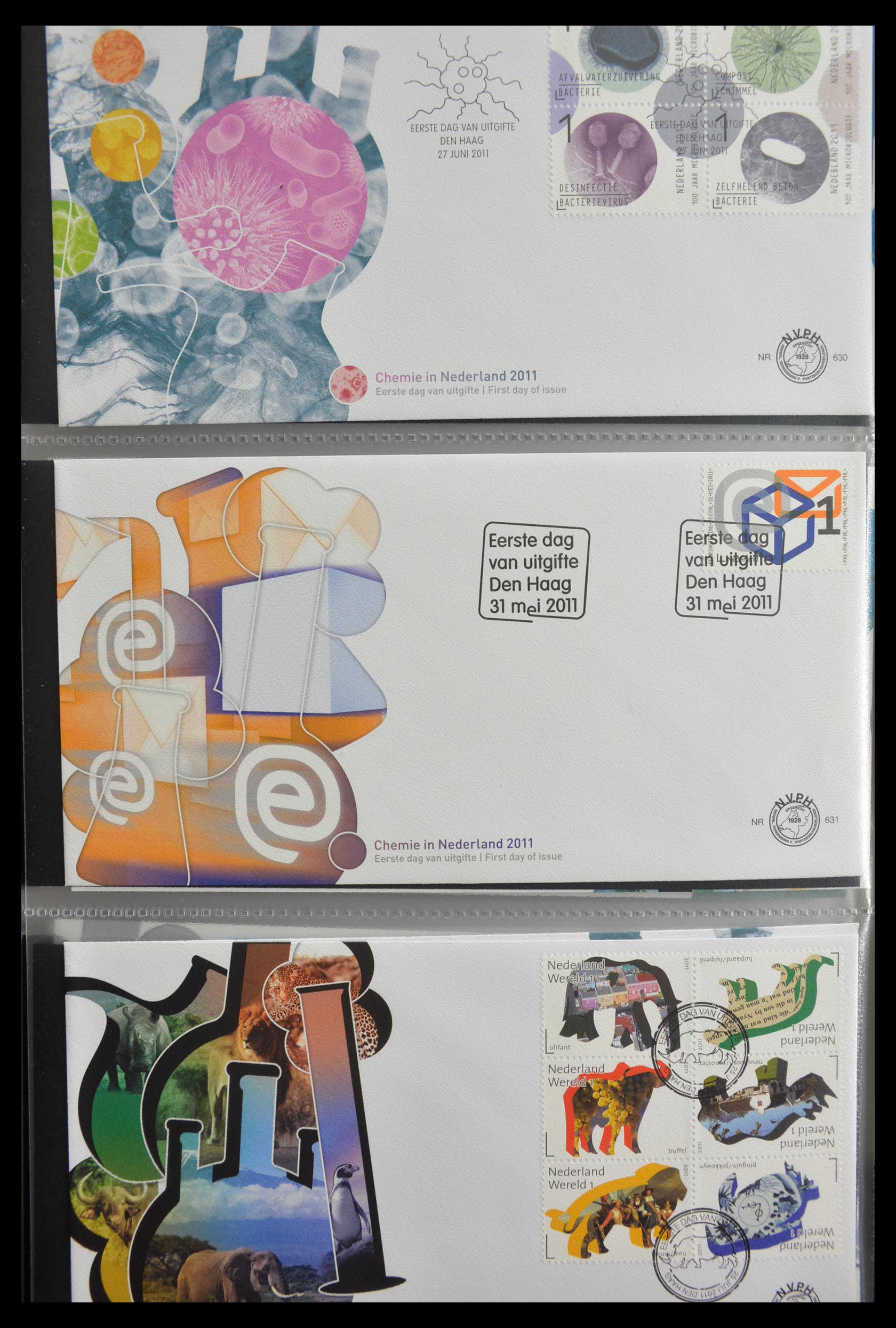 28999 090 - 28999 Netherlands FDC's 2001-2012.