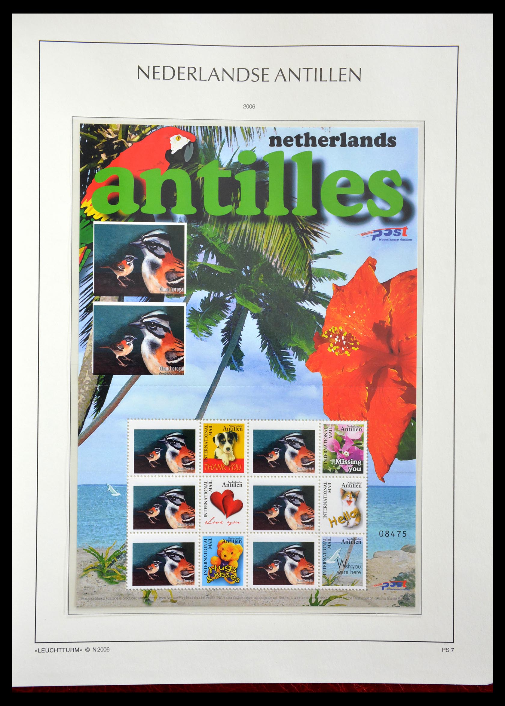 29002 082 - 29002 Aruba 1986-2006 and Netherlands Antilles 2000-2006.