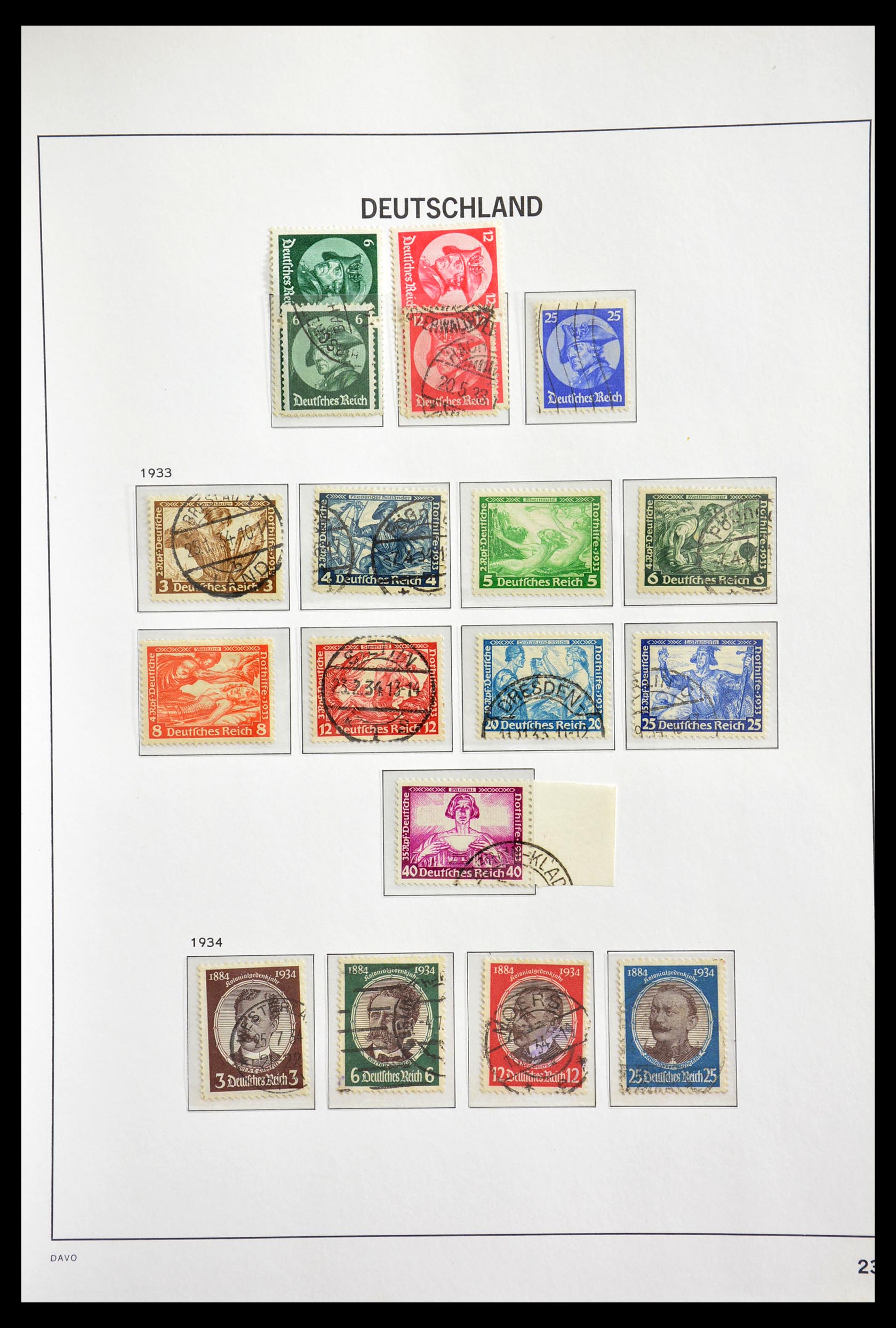 29057 024 - 29057 Germany 1872-1949.