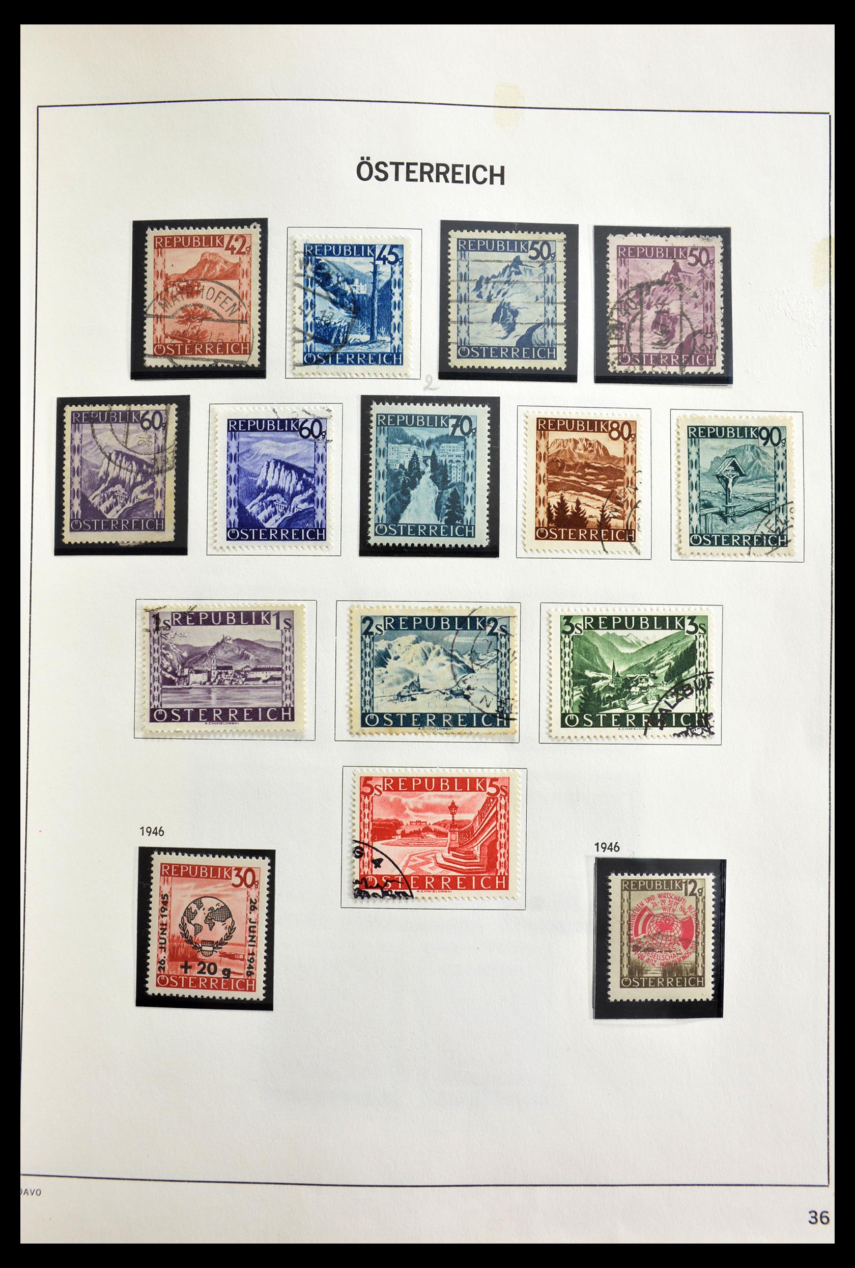 29058 038 - 29058 Oostenrijk 1850-1976.