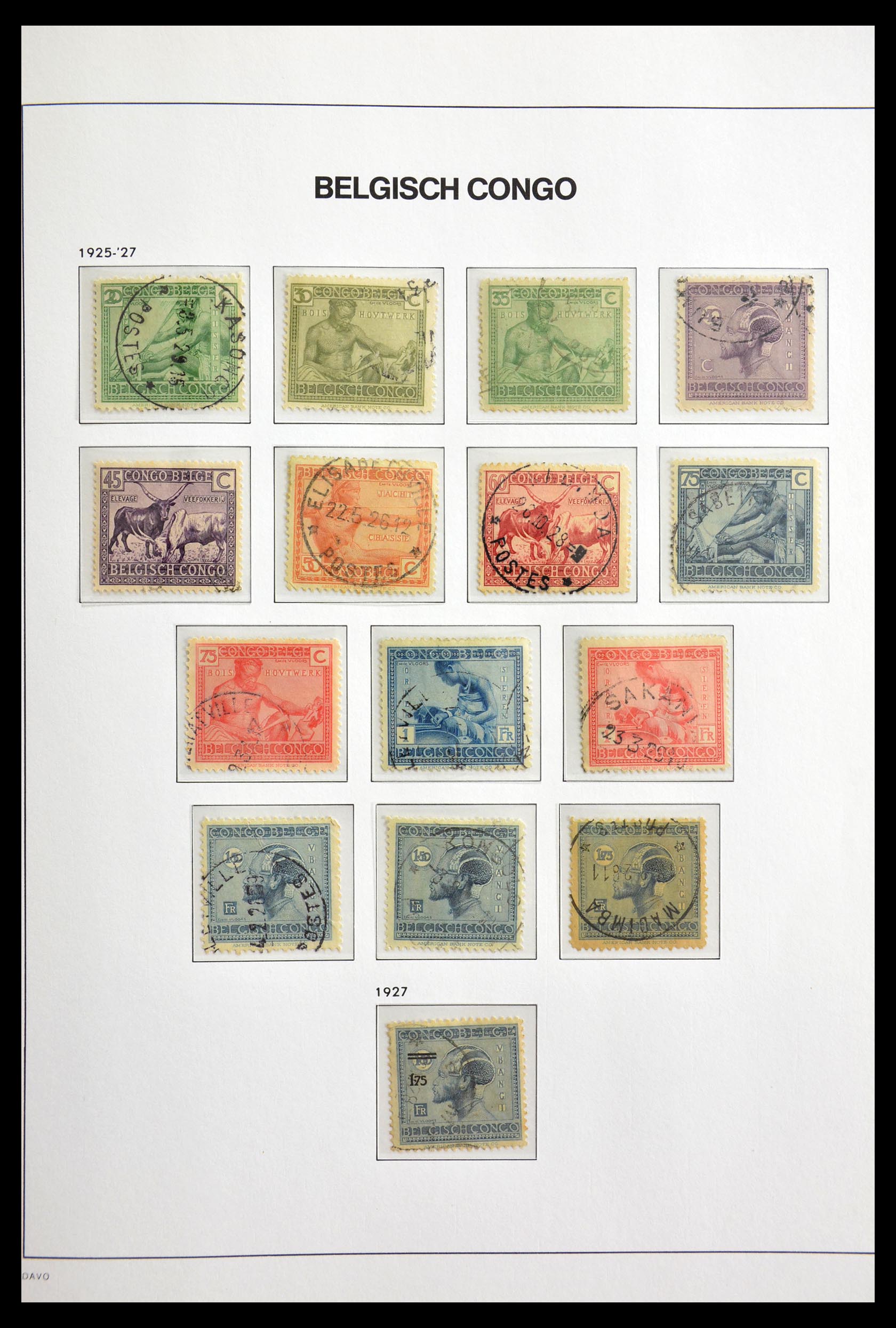 29063 009 - 29063 Belgian Congo 1886-1964.