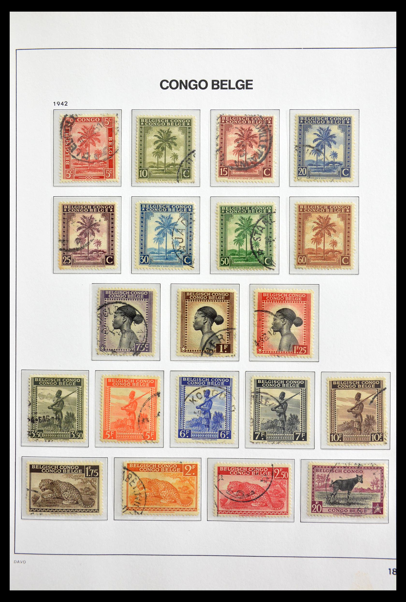 29063 018 - 29063 Belgian Congo 1886-1964.