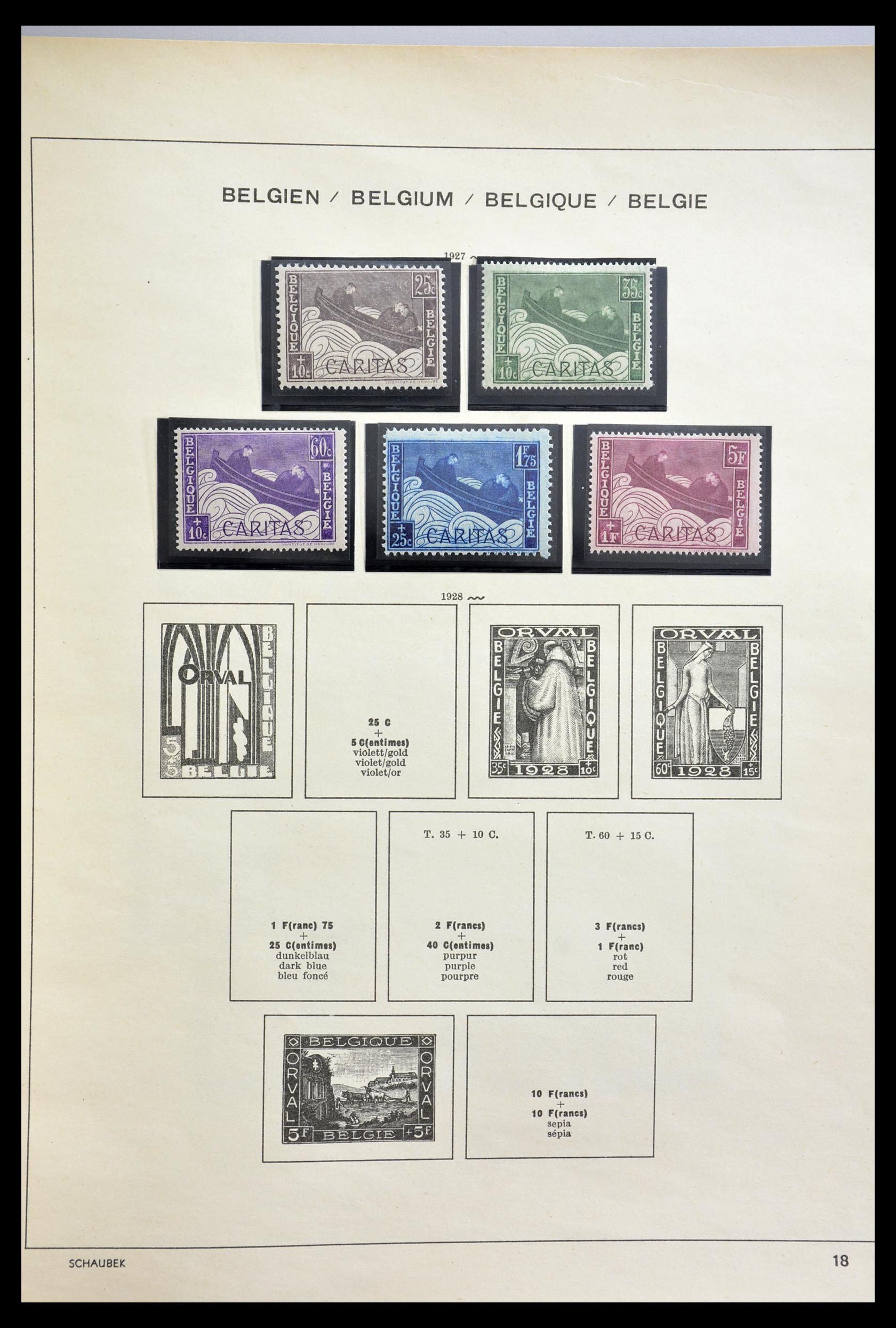29076 017 - 29076 België 1849-1939.