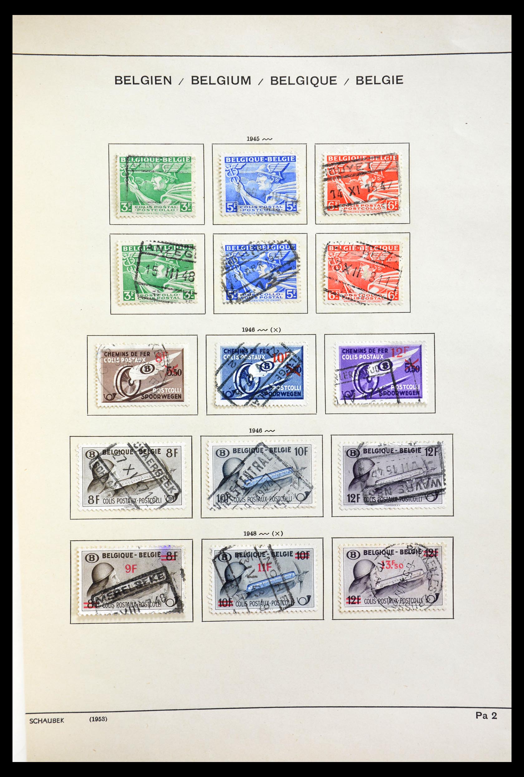 29076 055 - 29076 Belgium 1849-1939.