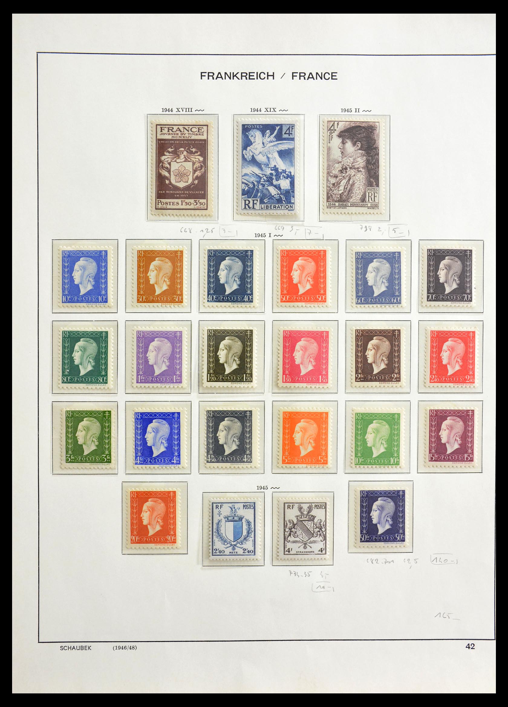 29102 034 - 29102 Frankrijk 1901-1979.