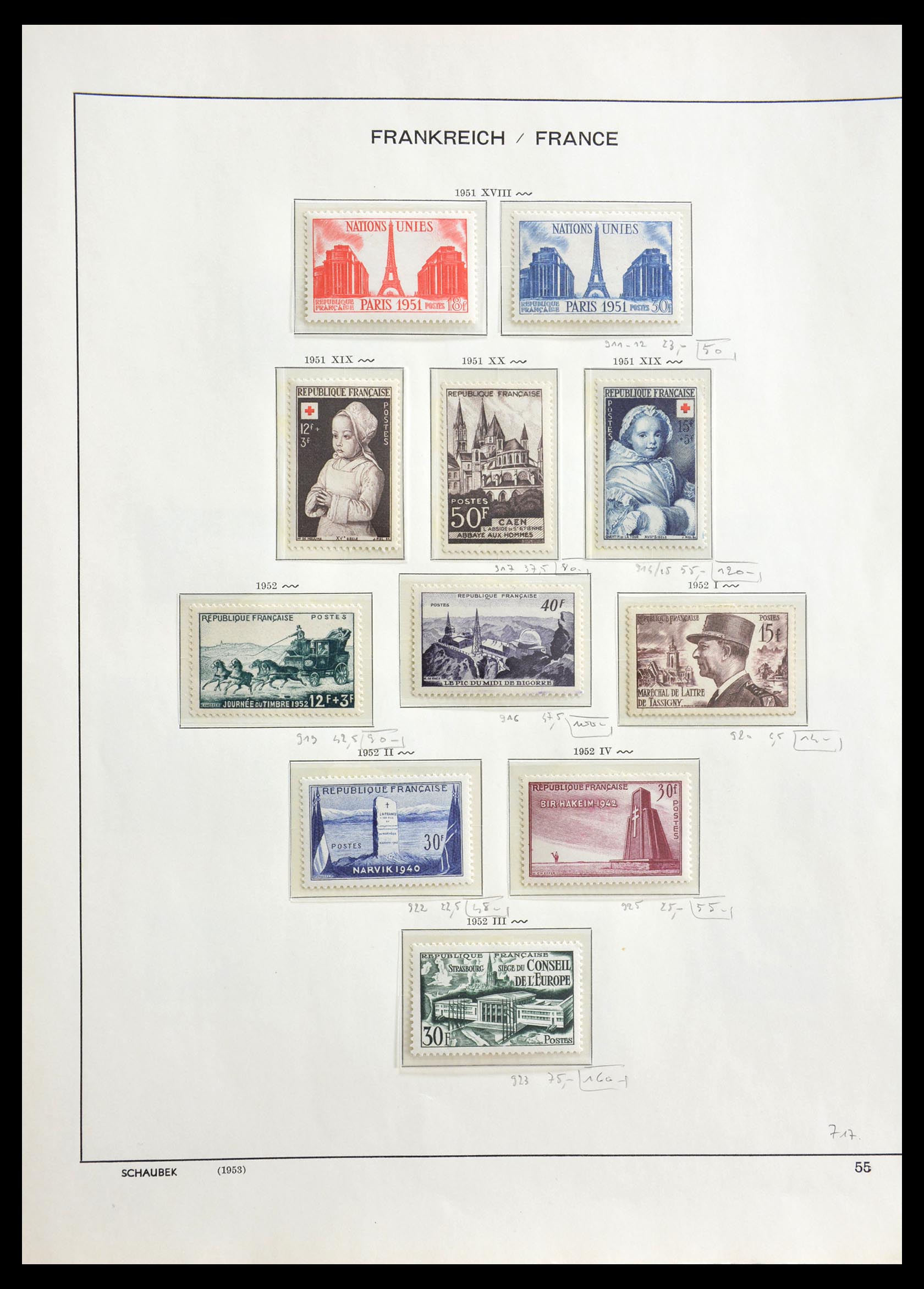 29102 048 - 29102 Frankrijk 1901-1979.