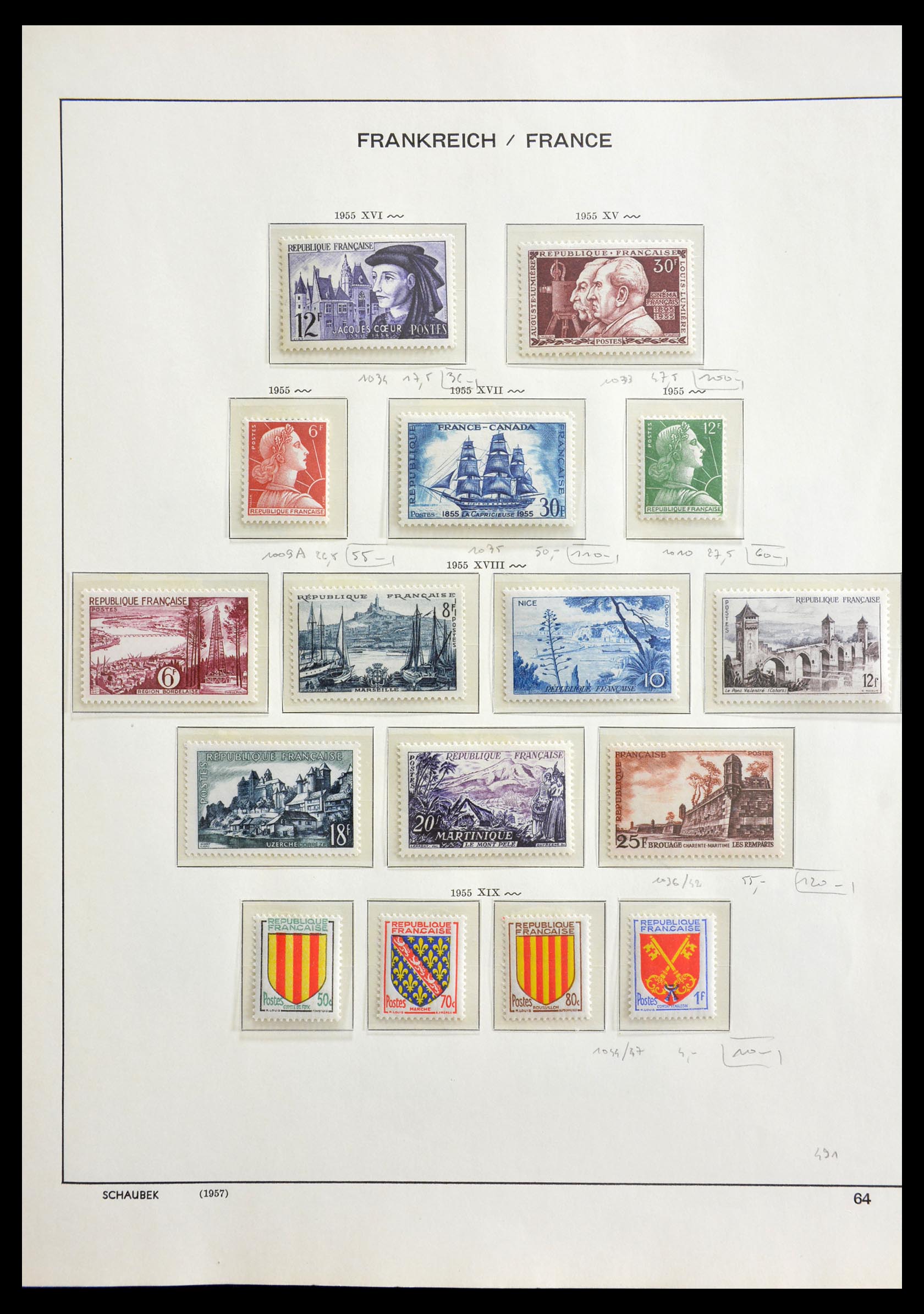 29102 058 - 29102 Frankrijk 1901-1979.